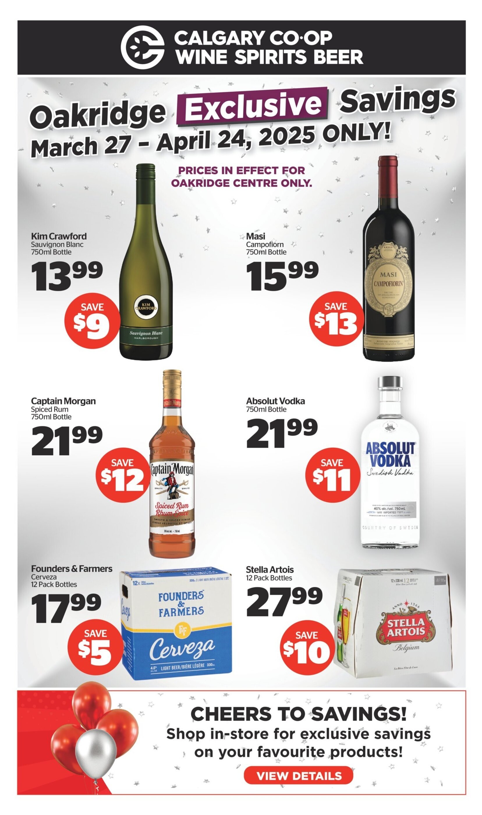 Calgary Co-op flyer week 17 - 23-04-2025