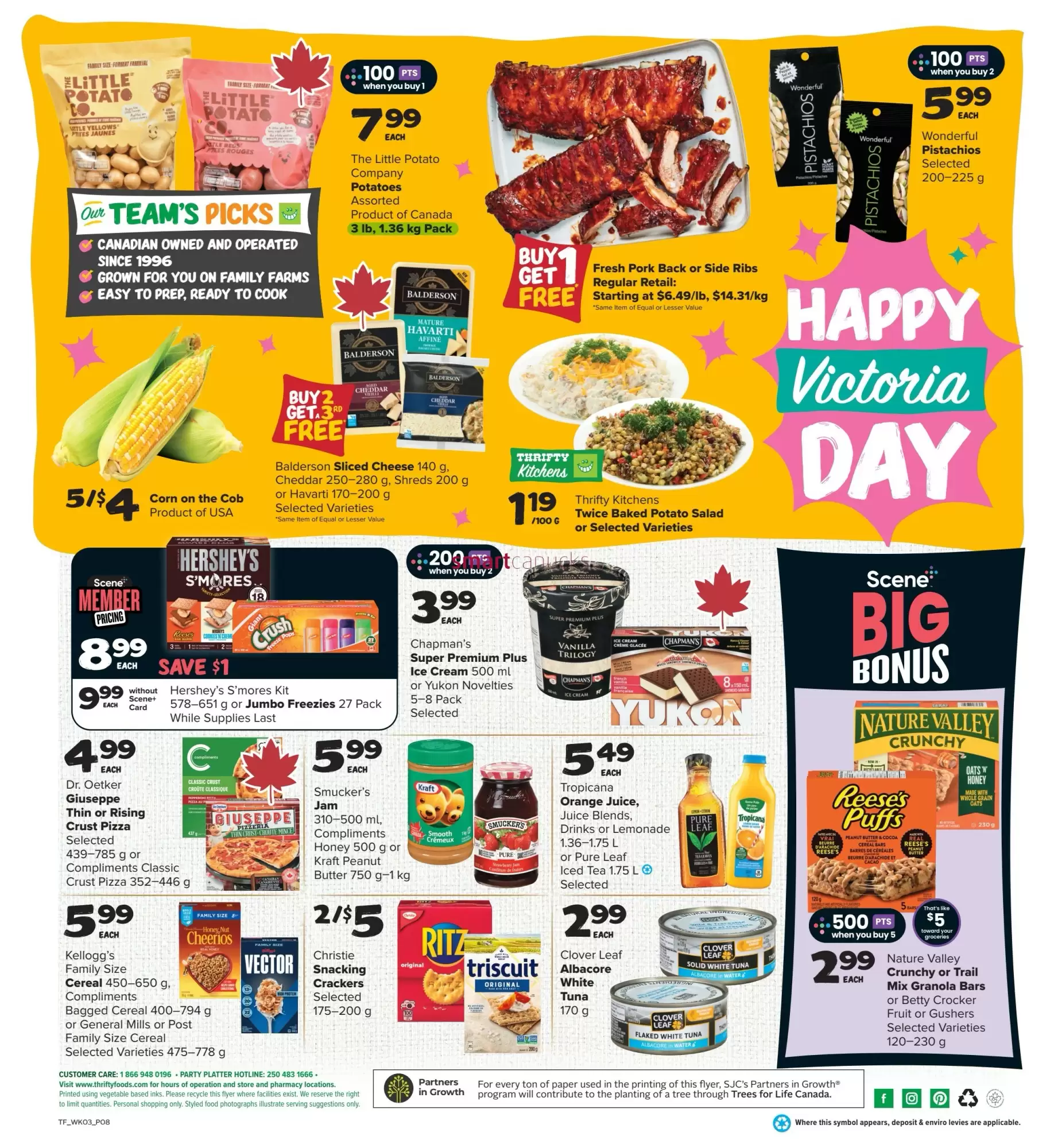 Thrifty Foods flyer week 20 - 15-05-2025