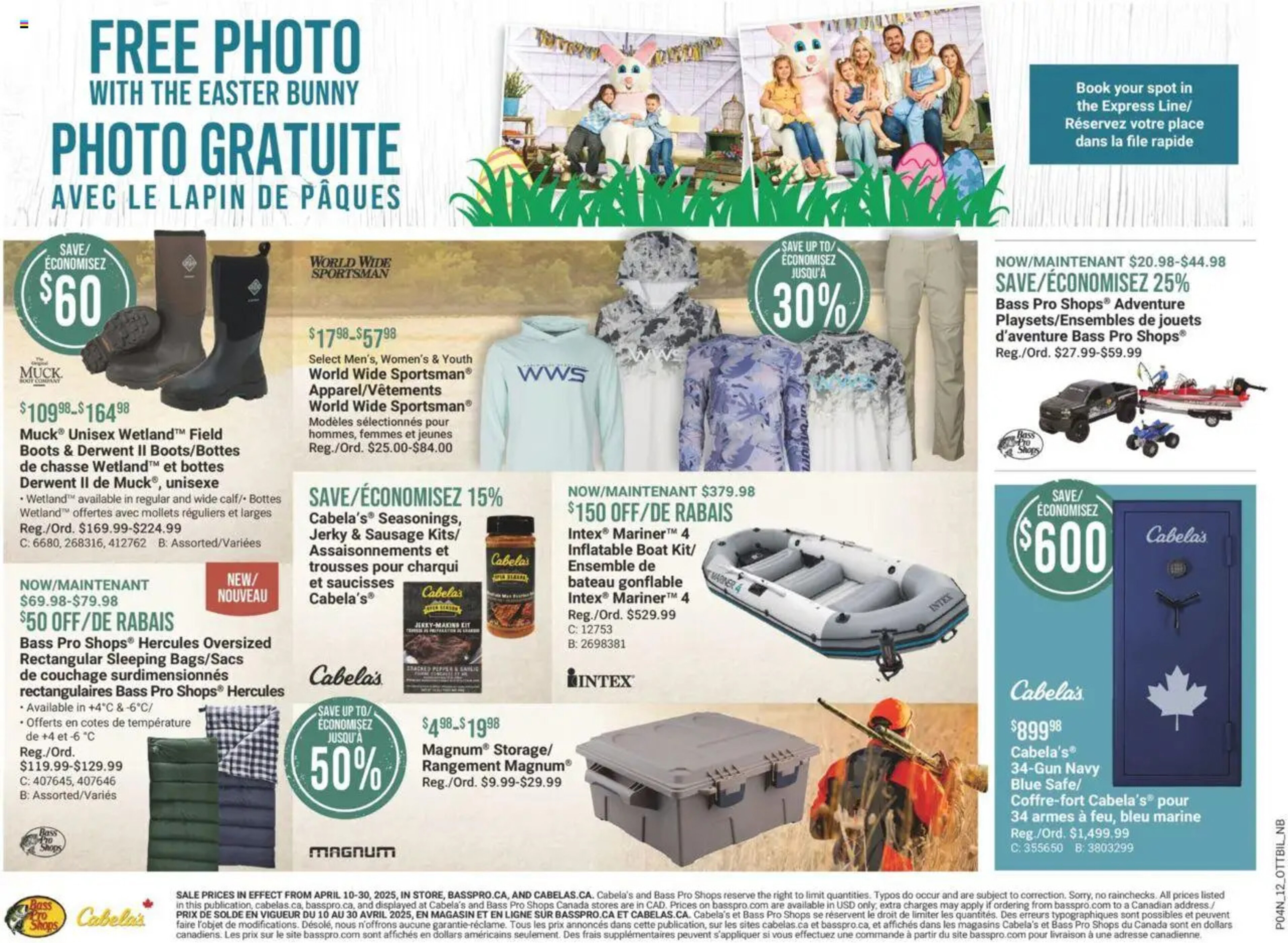 Bass Pro flyer - 10-04-2025