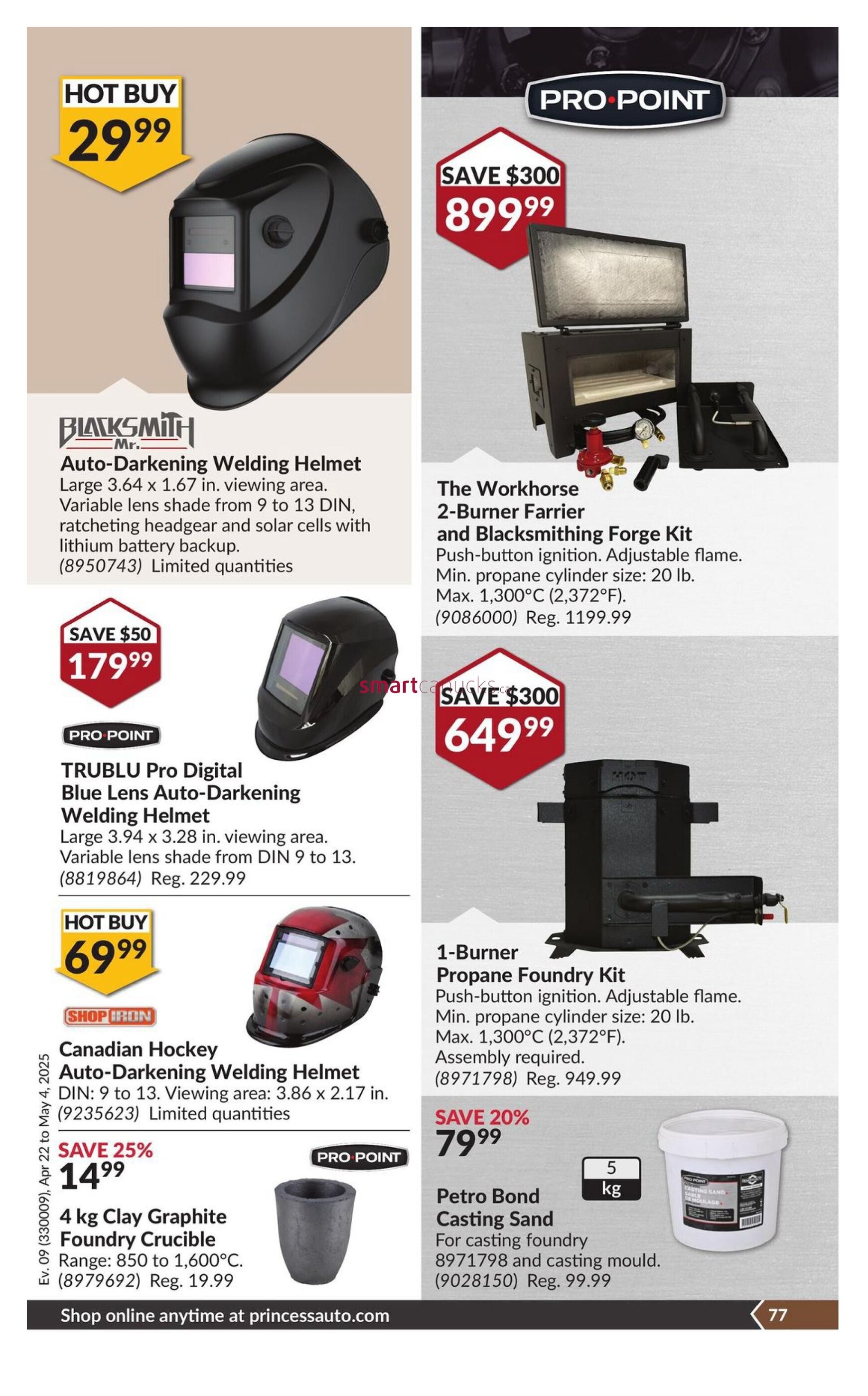 Princess Auto flyer week 16 - 18-04-2025