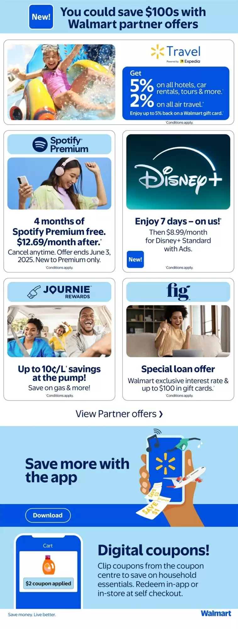 Walmart flyer week 23 - 04-06-2025