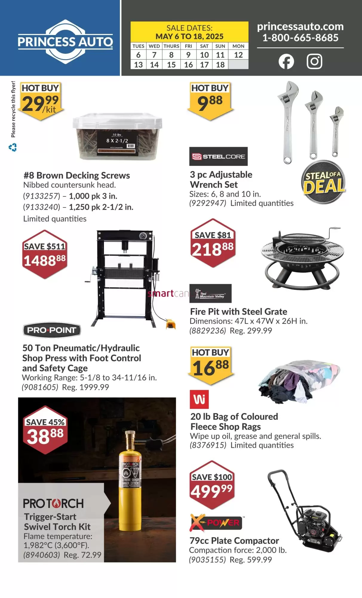 Princess Auto flyer week 19 - 05-05-2025