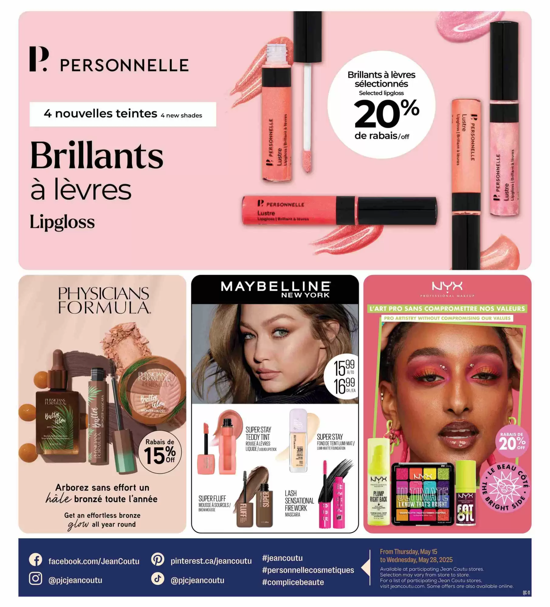 Jean Coutu flyer - 16-05-2025