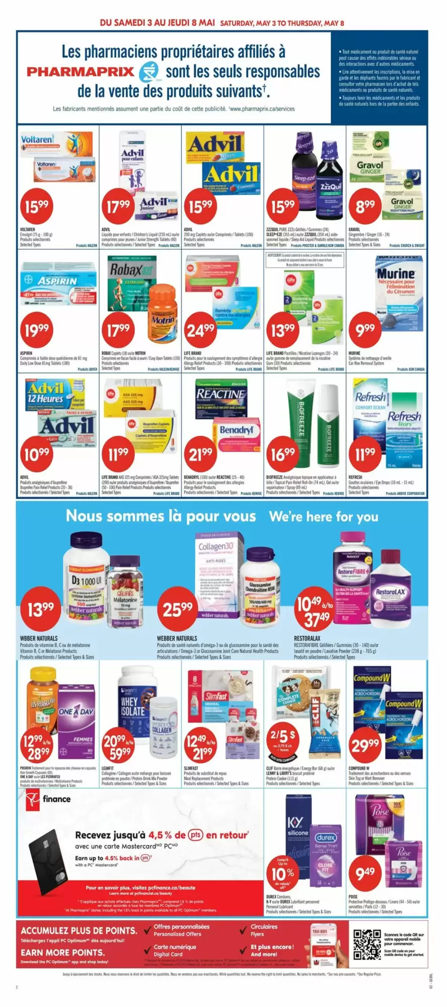 Pharmaprix flyer - 04-05-2025