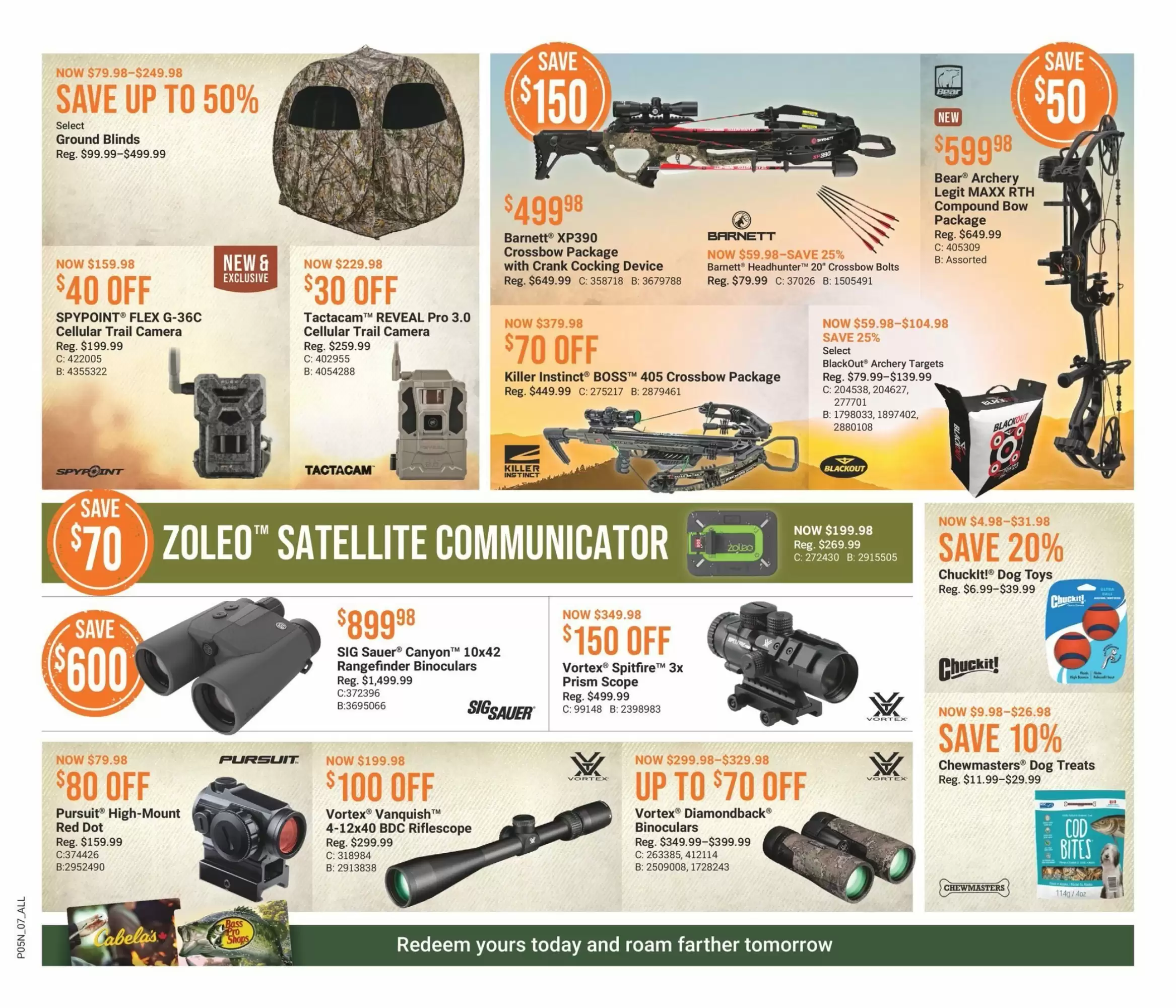 Bass Pro flyer - 08-05-2025