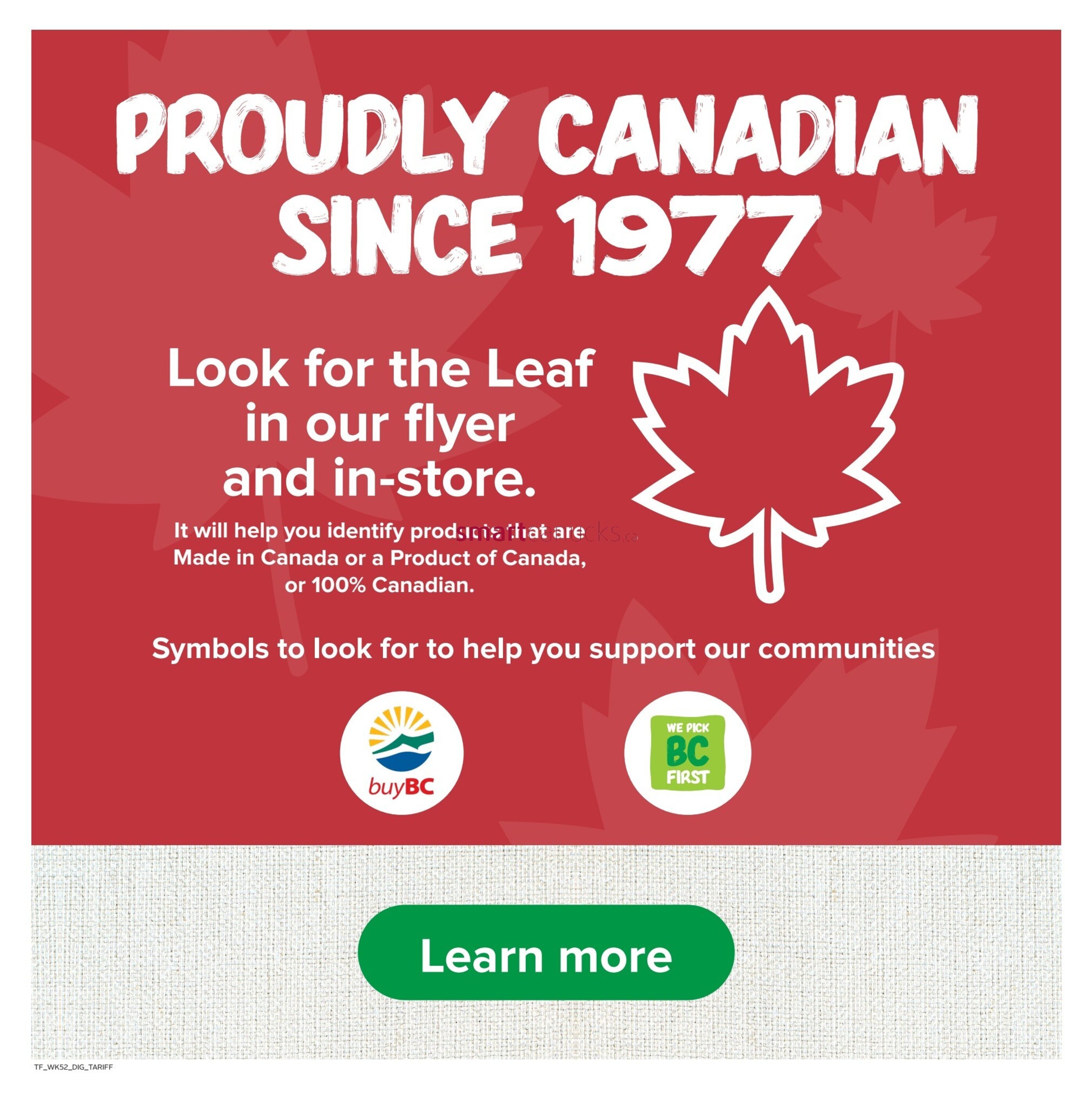 Thrifty Foods flyer week 17 - 24-04-2025