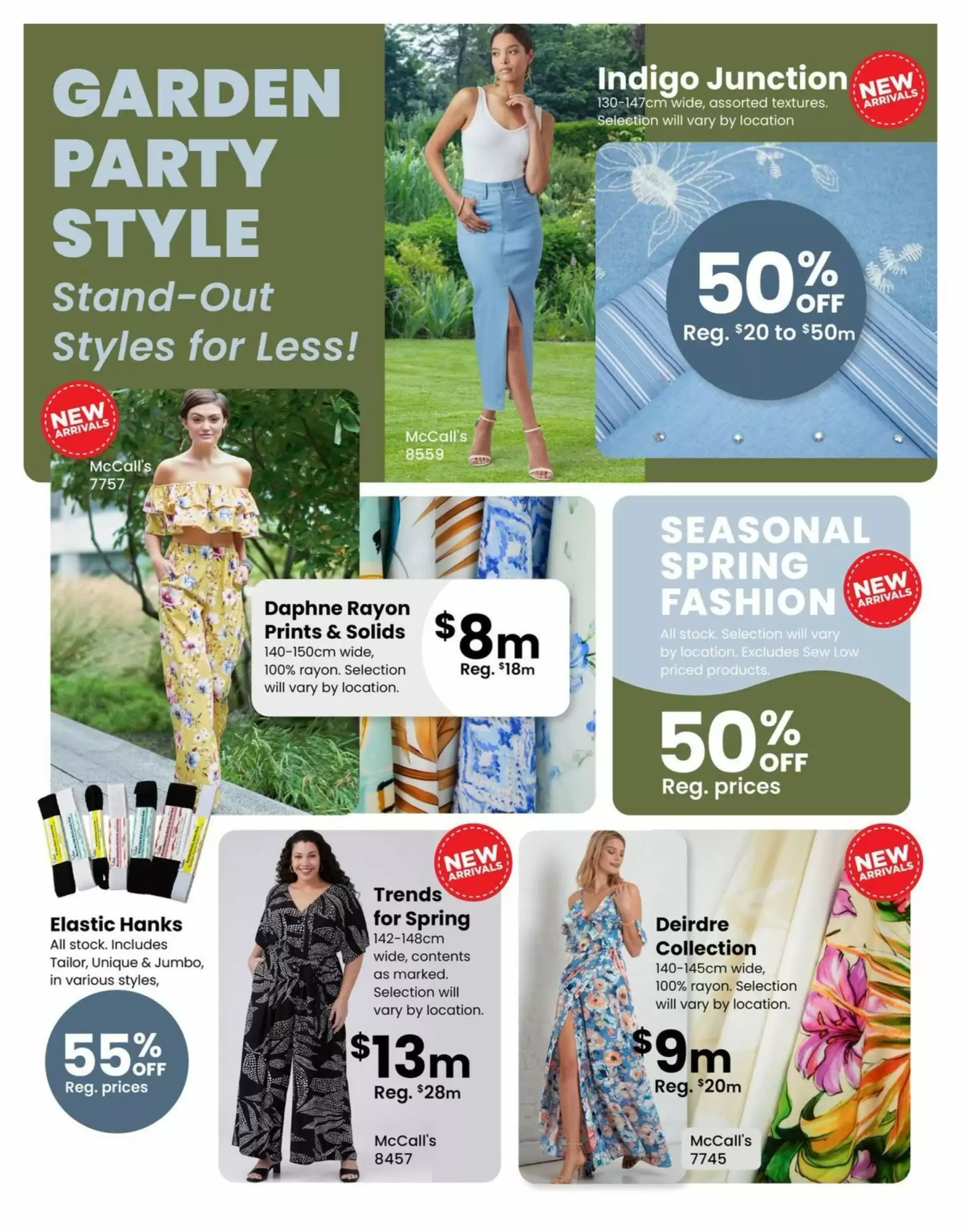 Fabricland flyer week 19 - 09-05-2025