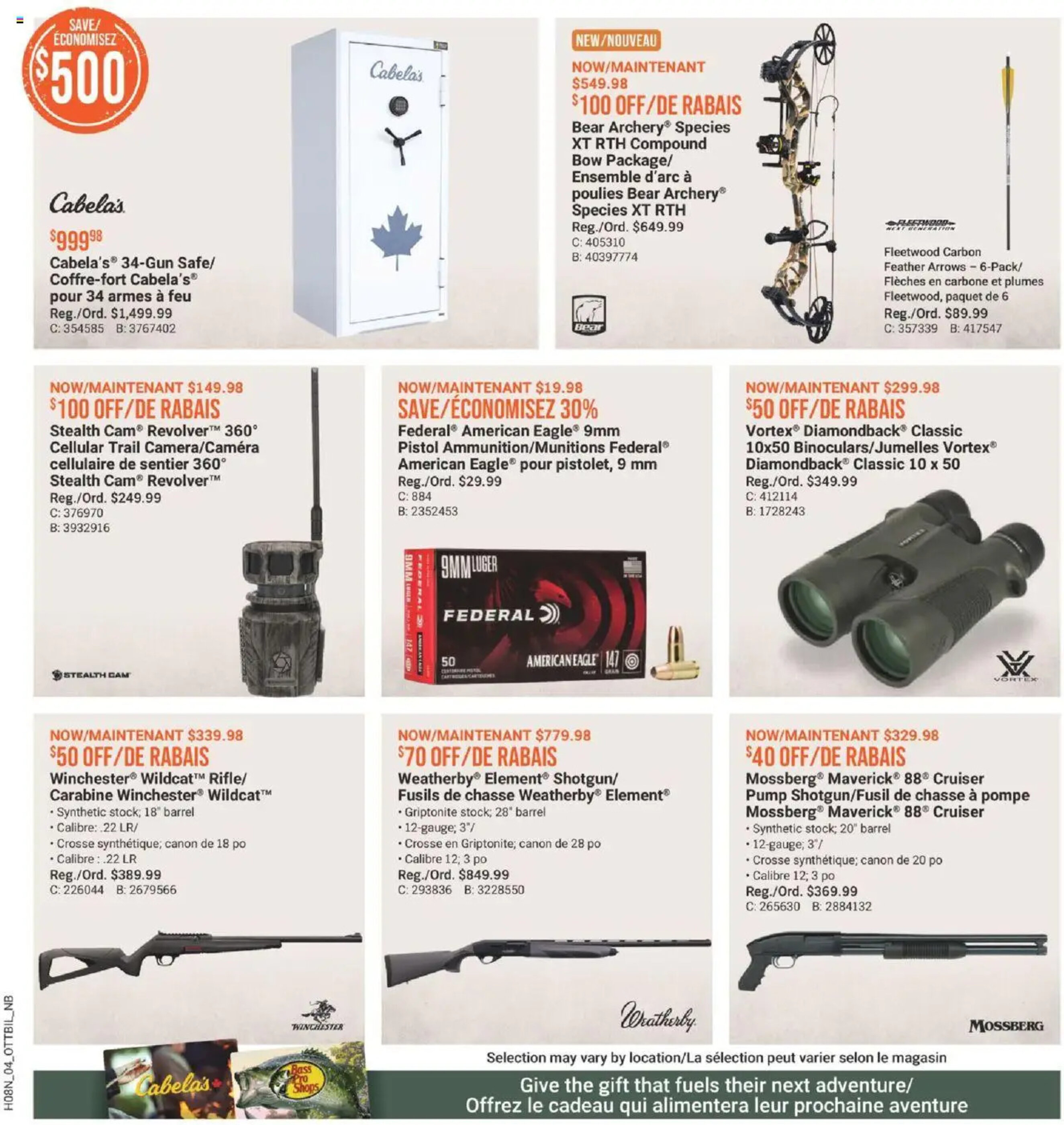 Bass Pro flyer - 18-04-2025