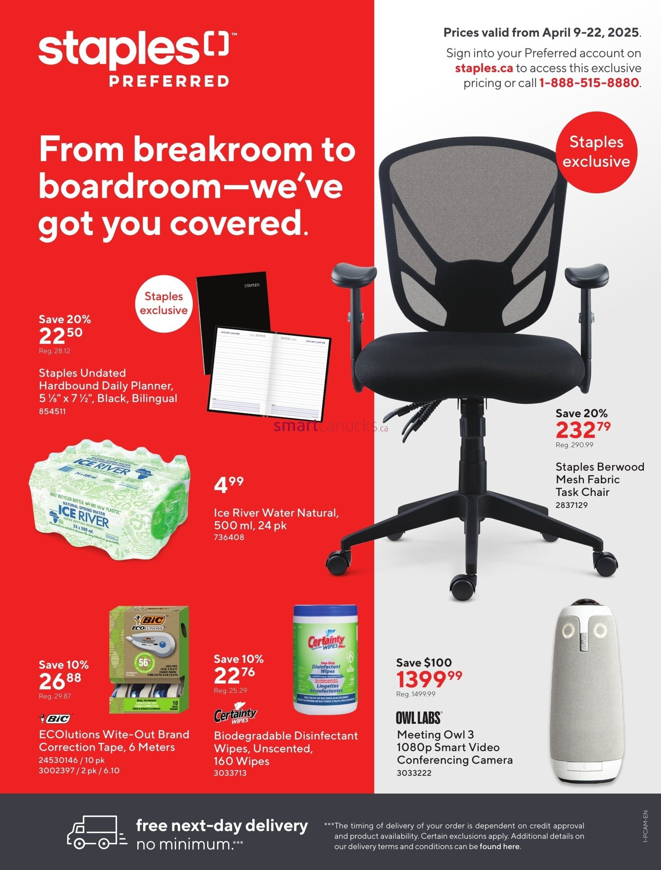Staples flyer week 16 - 16-04-2025
