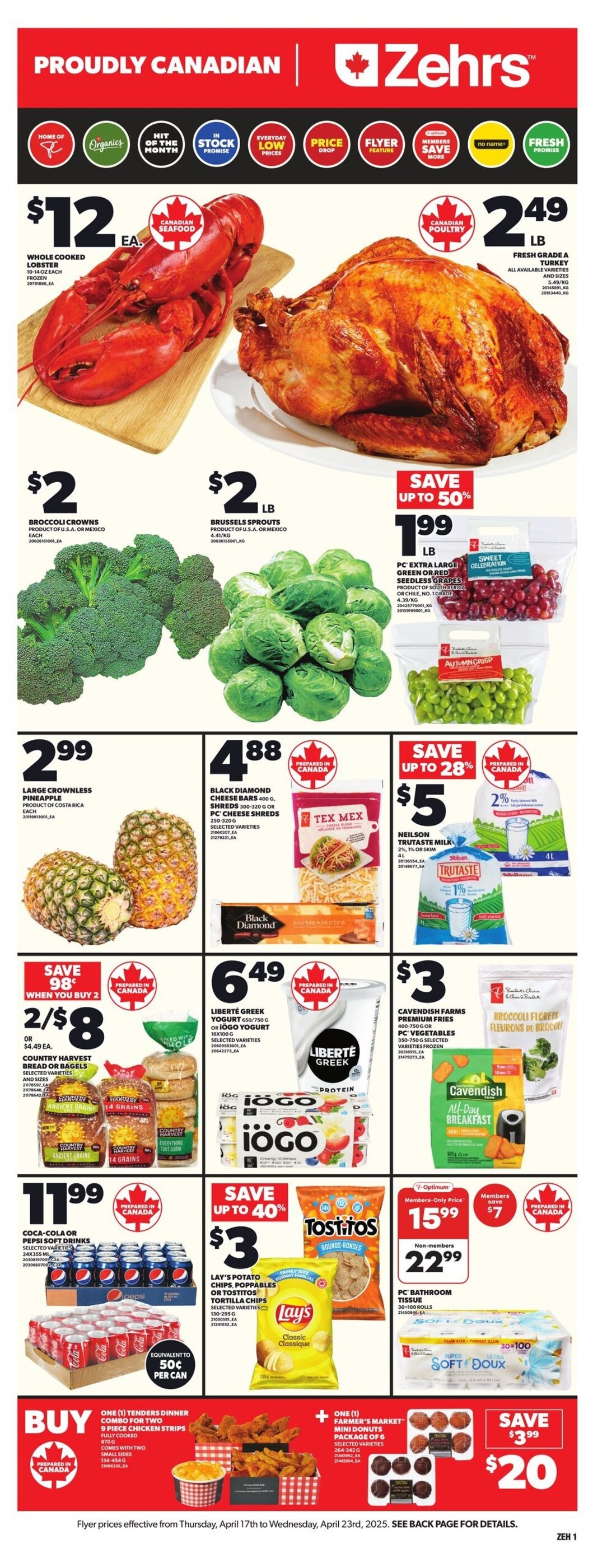 Zehrs Markets flyer week 16 - 18-04-2025