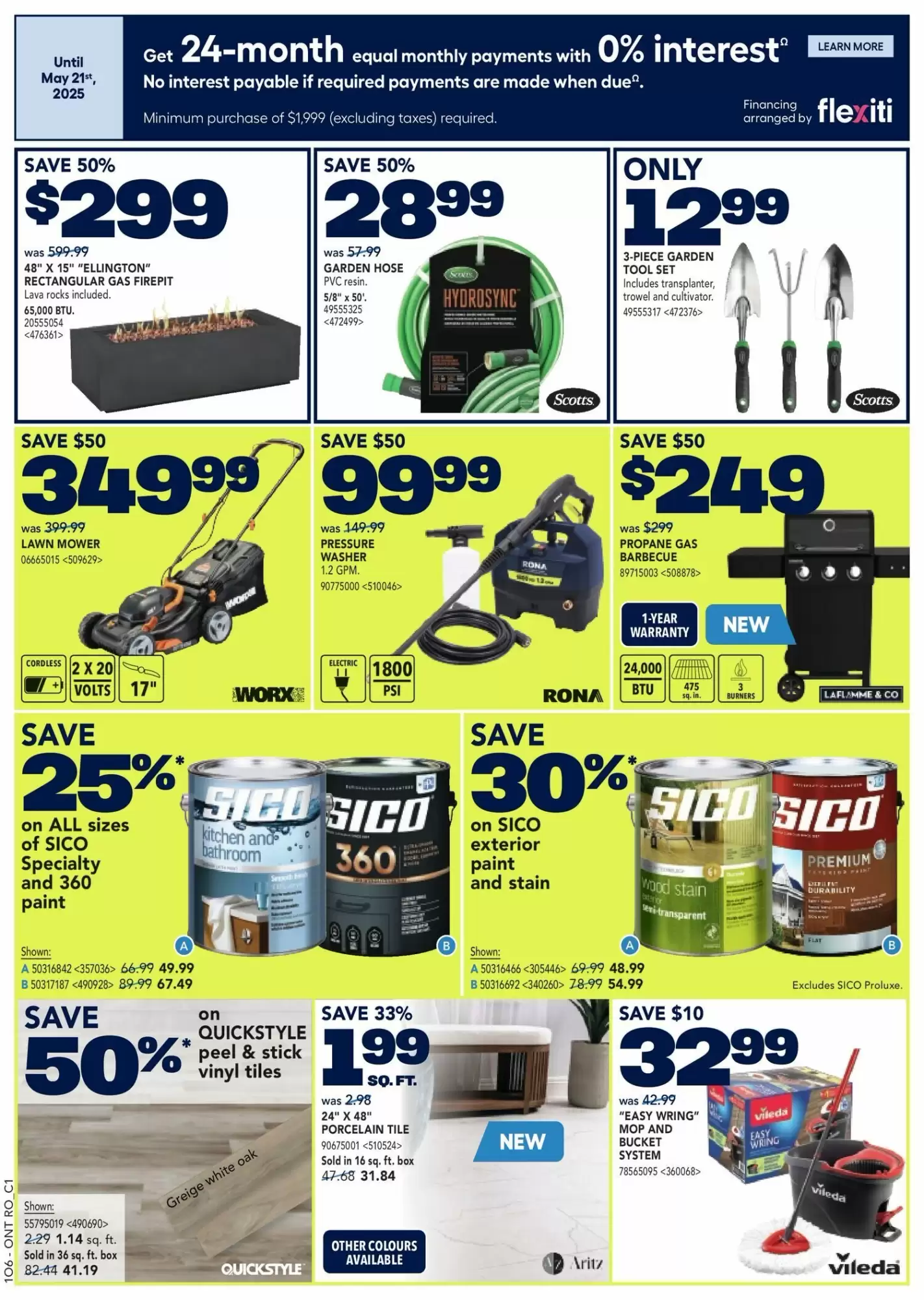 RONA flyer - 15-05-2025