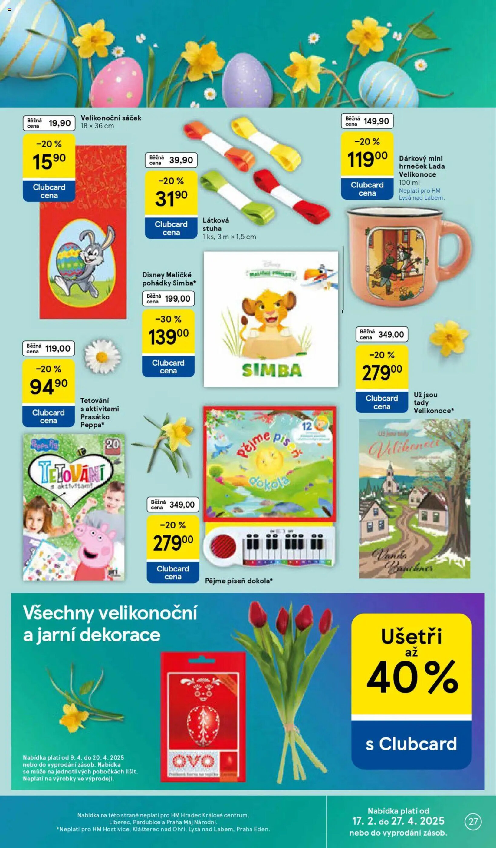 Tesco leták týden 15 - 09-04-2025