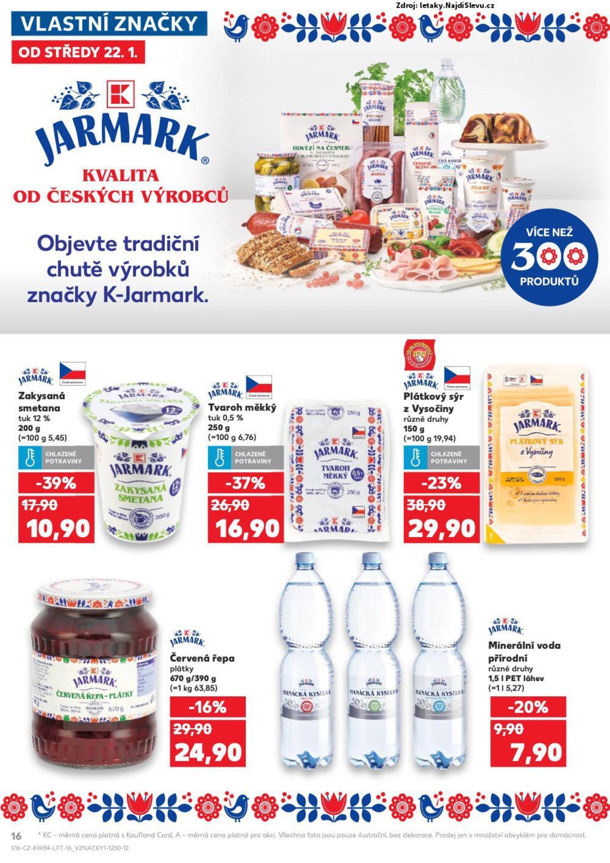 Kaufland leták týden 4 - 22-01-2025