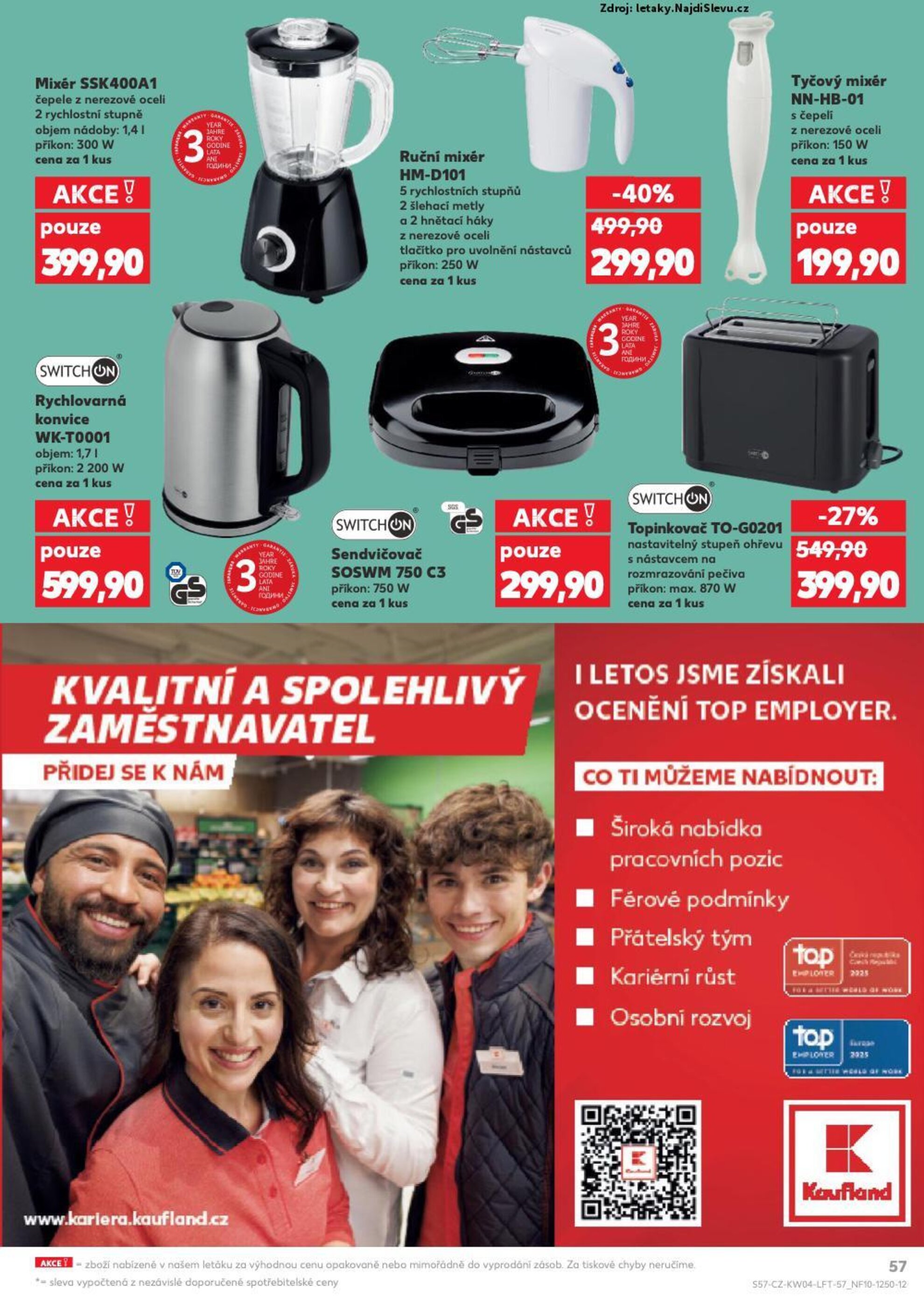 Kaufland leták týden 4 - 22-01-2025