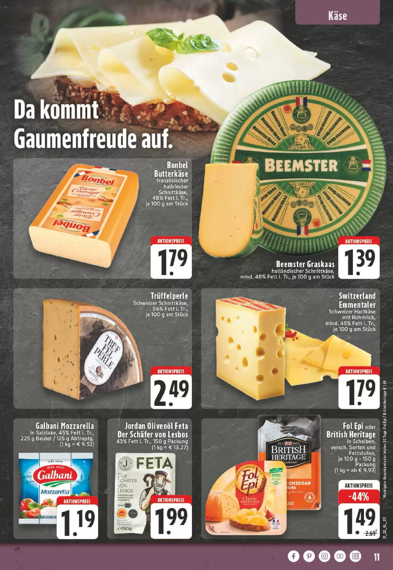 Edeka Prospekt woche 21 - 18-05-2025 ( ist gültig von 18-05-2025 bis 24-05-2025) | 11