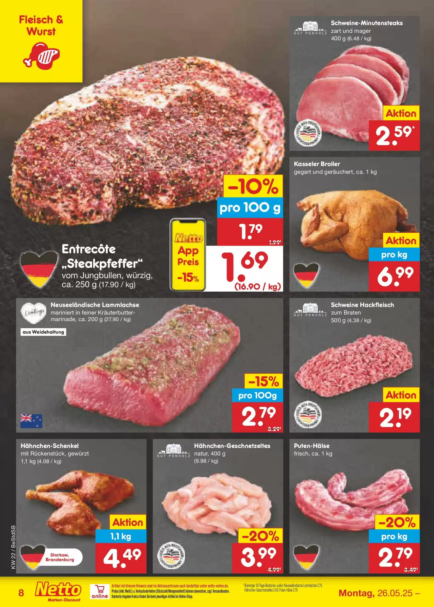 Netto Marken-Discount Prospekt woche 22 - 25-05-2025 ( ist gültig von 25-05-2025 bis 31-05-2025)