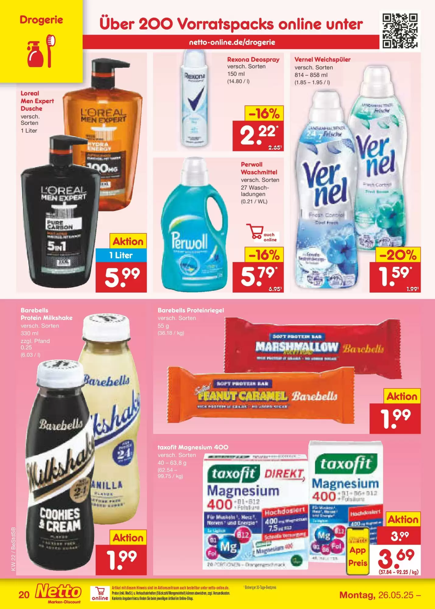 Netto Marken-Discount Prospekt woche 22 - 25-05-2025 ( ist gültig von 25-05-2025 bis 31-05-2025)