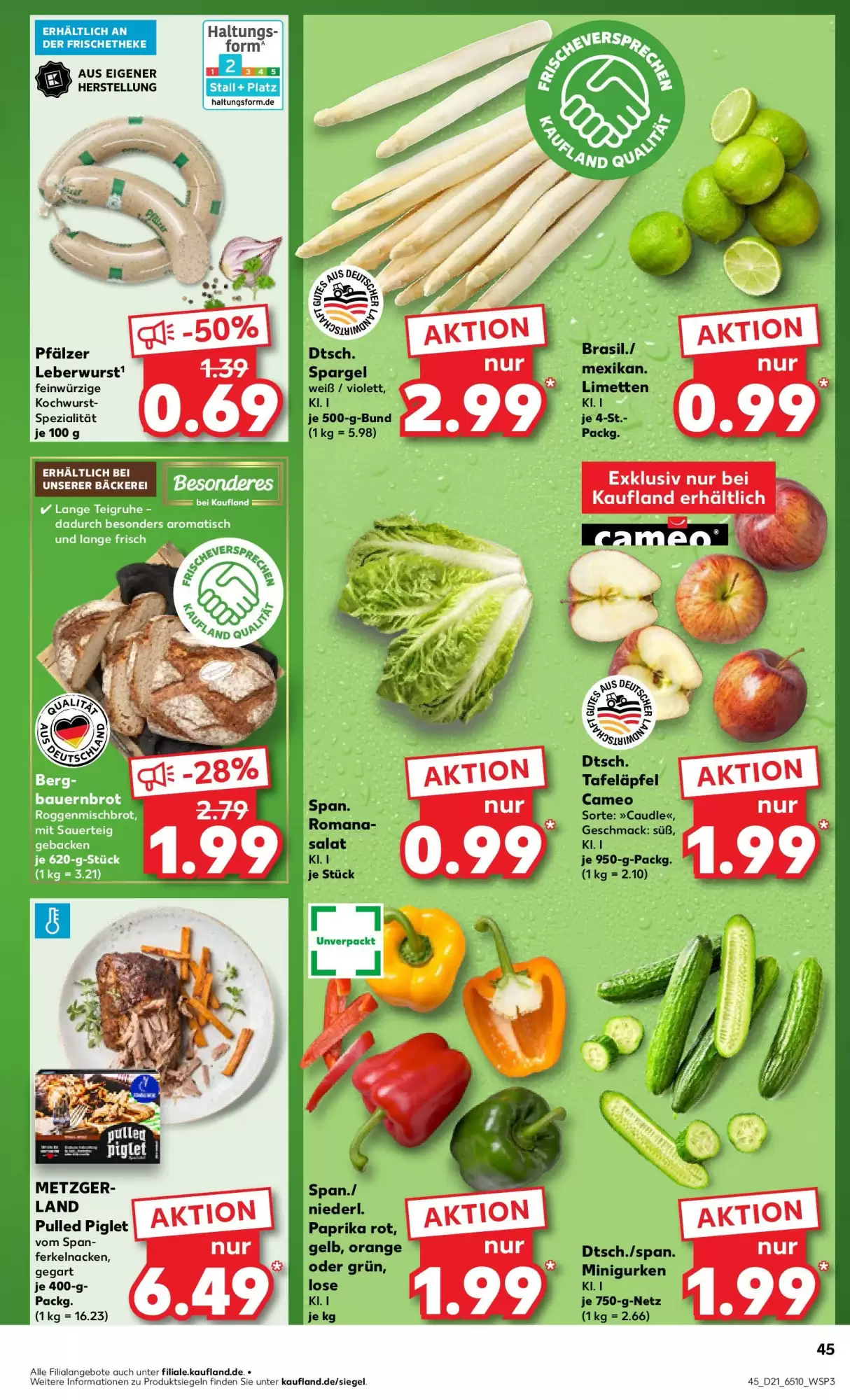 Kaufland Prospekt woche 21 - 21-05-2025 ( ist gültig von 21-05-2025 bis 27-05-2025) | 45