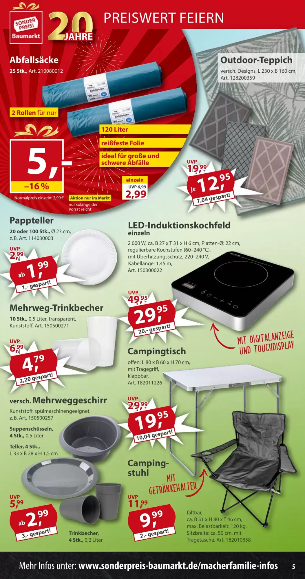 Sonderpreis Baumarkt Prospekt woche 19 - 10-05-2025 ( ist gültig von 10-05-2025 bis 16-05-2025) | 5