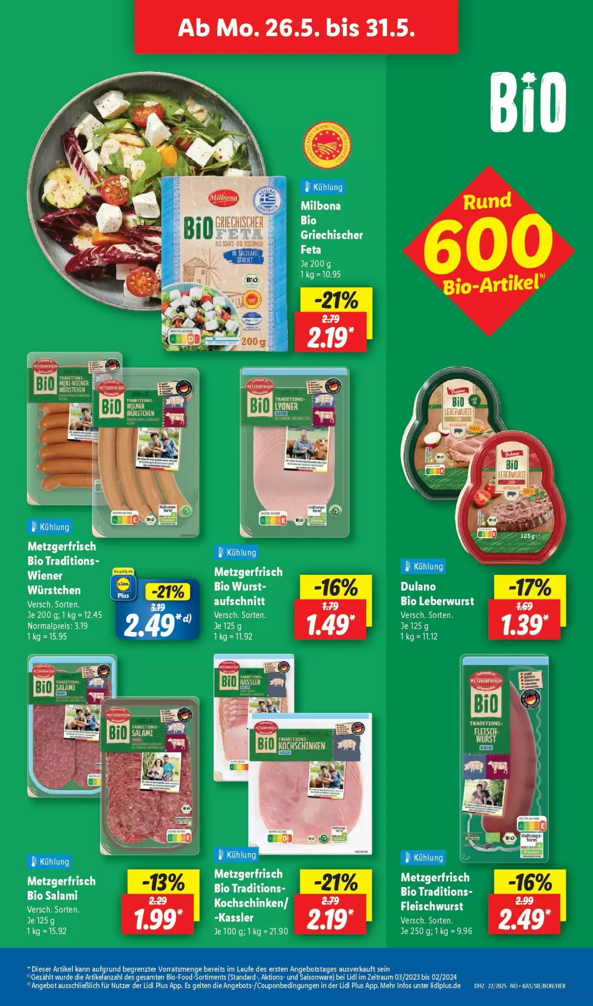 Lidl Prospekt woche 22 - 26-05-2025 ( ist gültig von 26-05-2025 bis 31-05-2025)