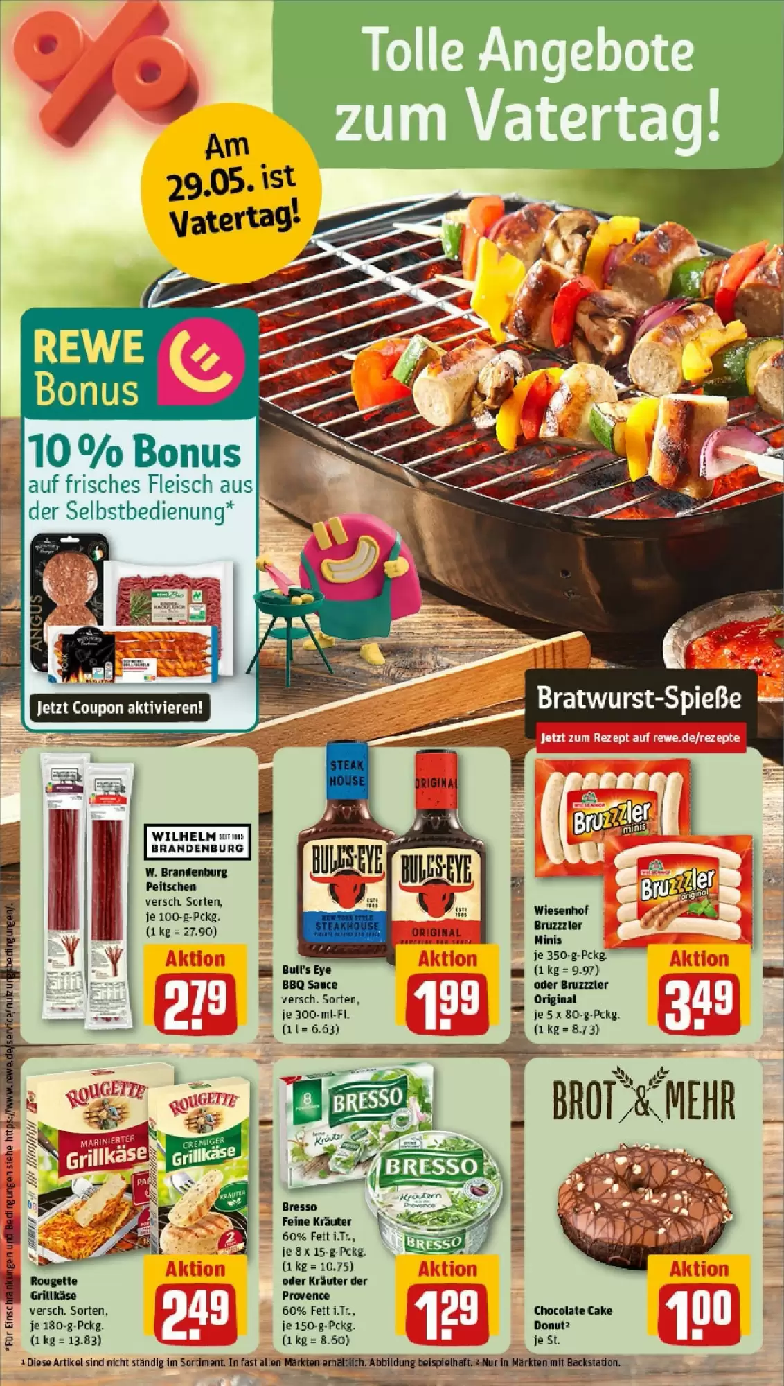 REWE Prospekt woche 22 - 25-05-2025 ( ist gültig von 25-05-2025 bis 01-06-2025) | 4
