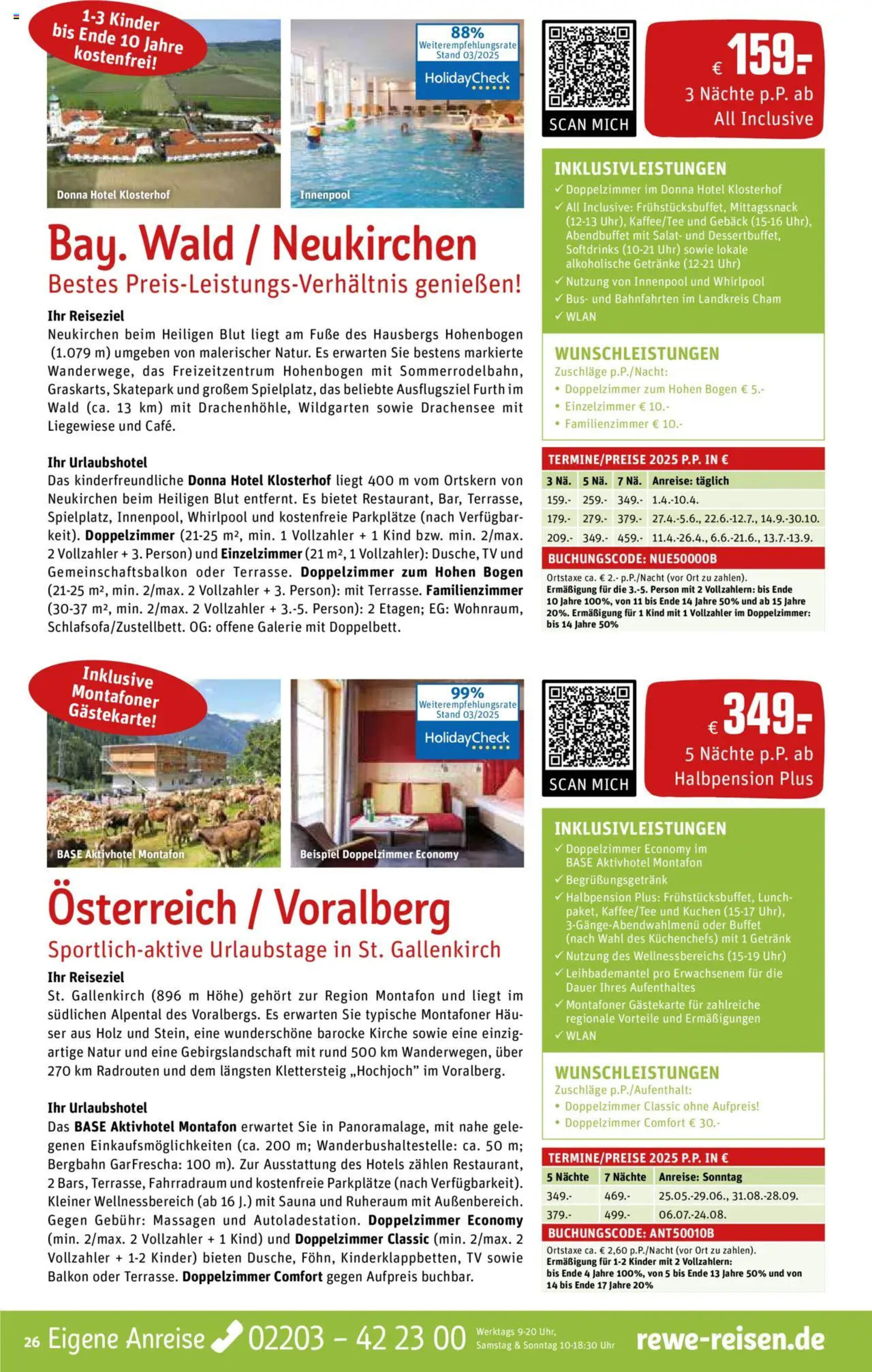 REWE Reisen Prospekt - 01-04-2025