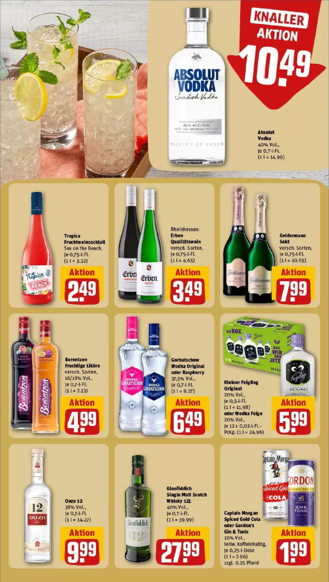 REWE Prospekt woche 22 - 25-05-2025 ( ist gültig von 25-05-2025 bis 01-06-2025) | 22
