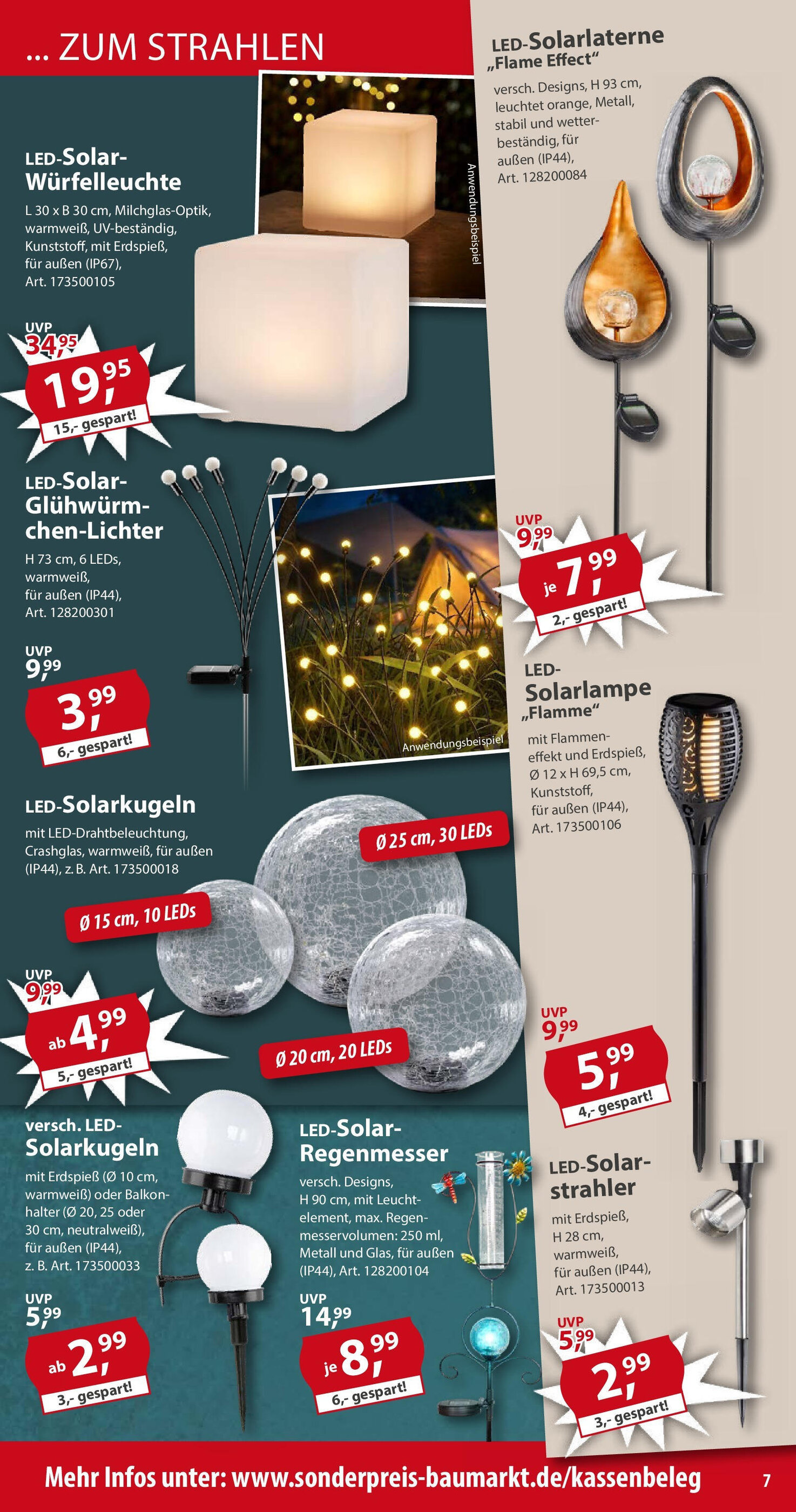 Sonderpreis Baumarkt Prospekt woche 17 - 26-04-2025