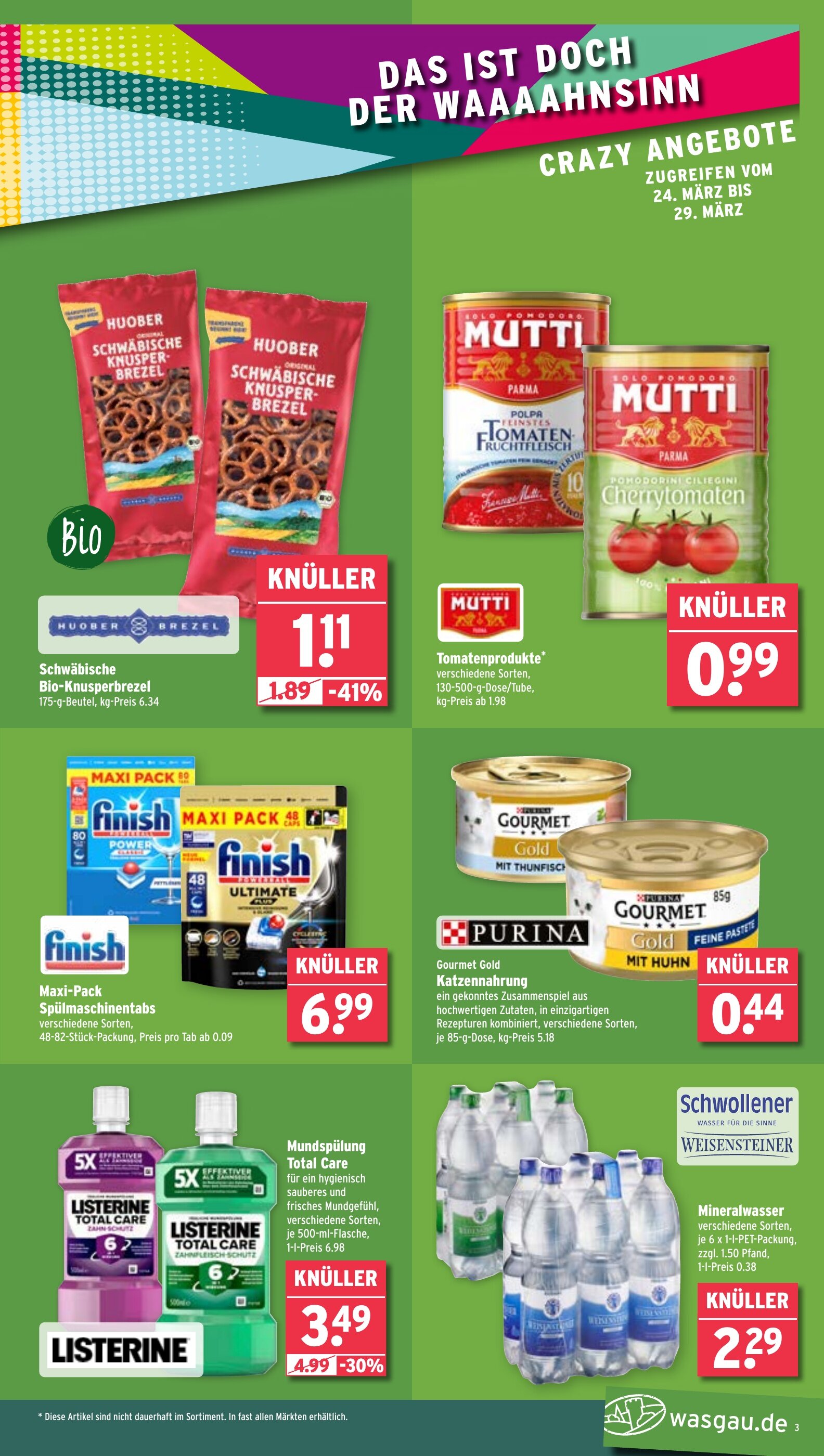 Wasgau Prospekt woche 13 - 24-03-2025