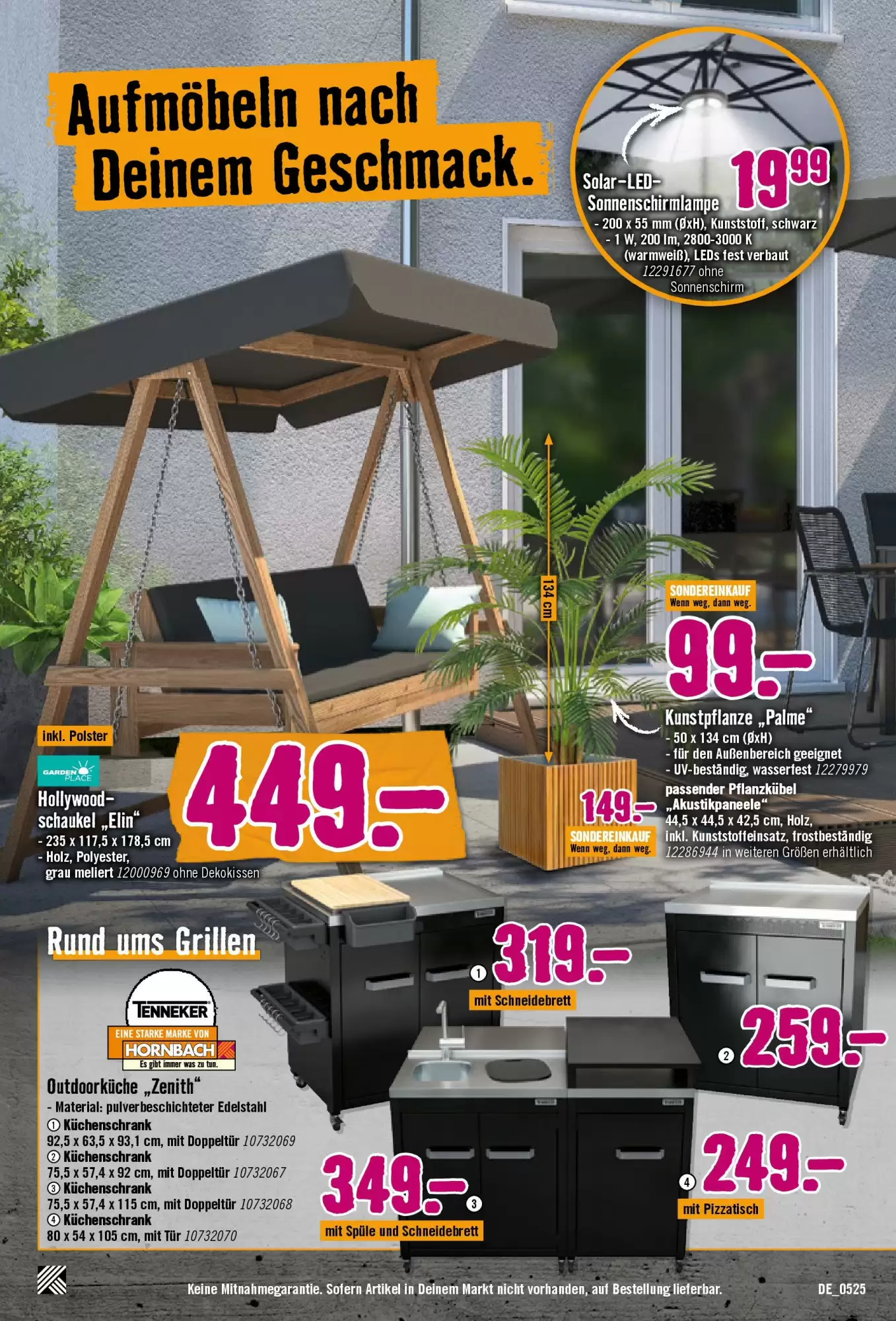 Hornbach Prospekt - 07-05-2025 ( ist gültig von 07-05-2025 bis 04-06-2025) | 2