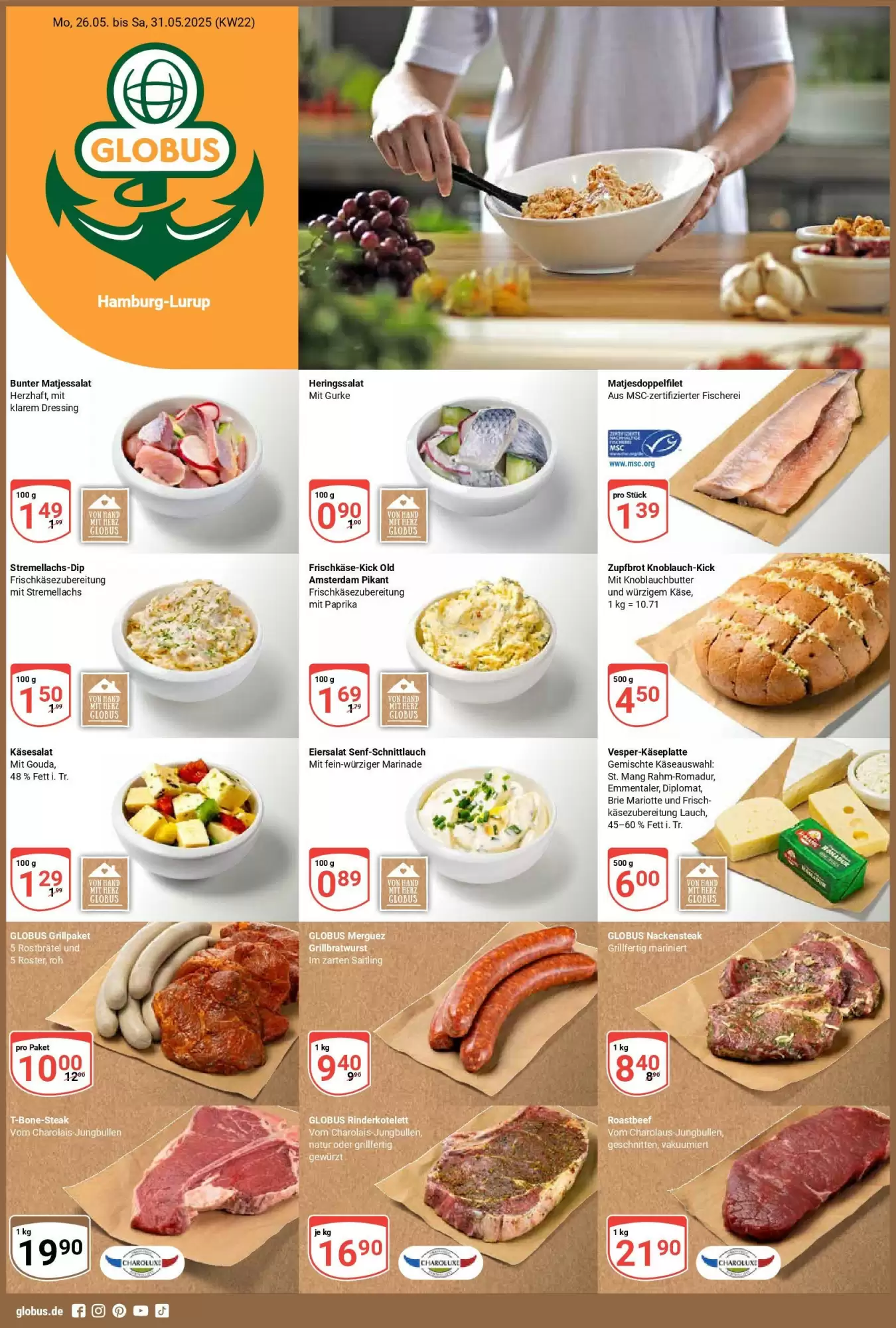Globus Prospekt woche 22 - 26-05-2025 ( ist gültig von 26-05-2025 bis 31-05-2025) | 1