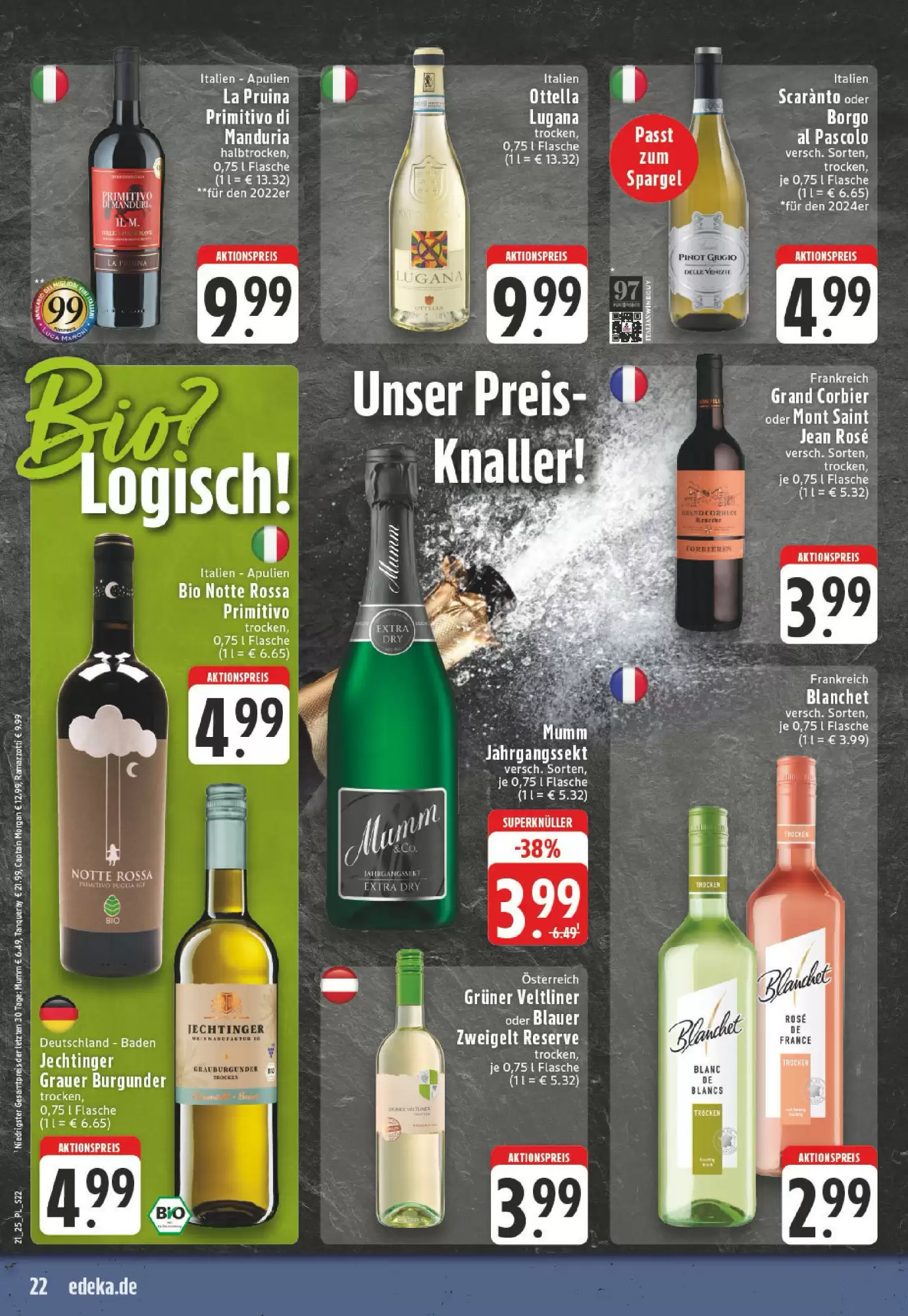 Edeka Prospekt woche 21 - 18-05-2025 ( ist gültig von 18-05-2025 bis 24-05-2025) | 22