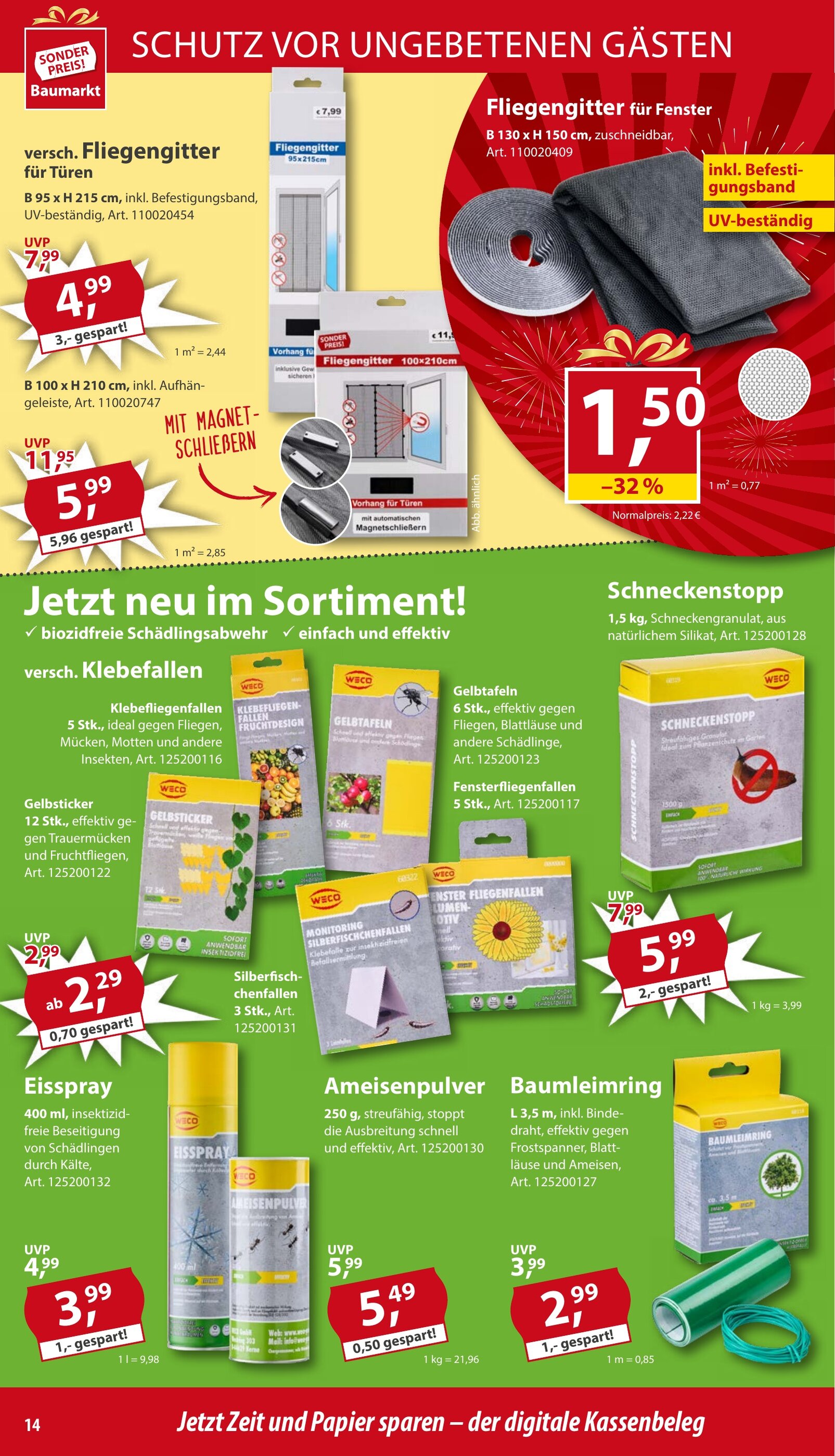 Sonderpreis Baumarkt Prospekt woche 16 - 19-04-2025