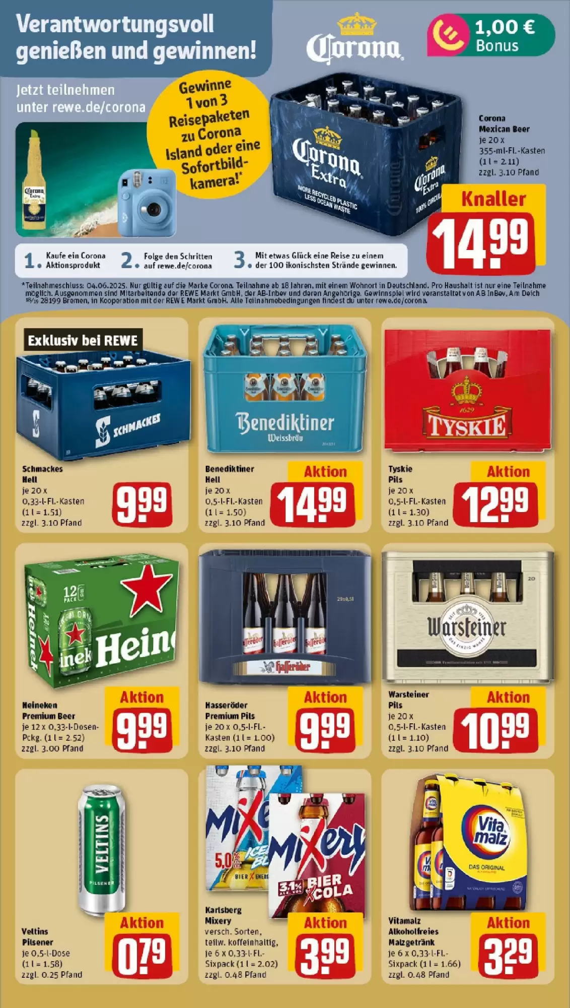 REWE Prospekt woche 22 - 25-05-2025 ( ist gültig von 25-05-2025 bis 01-06-2025) | 21