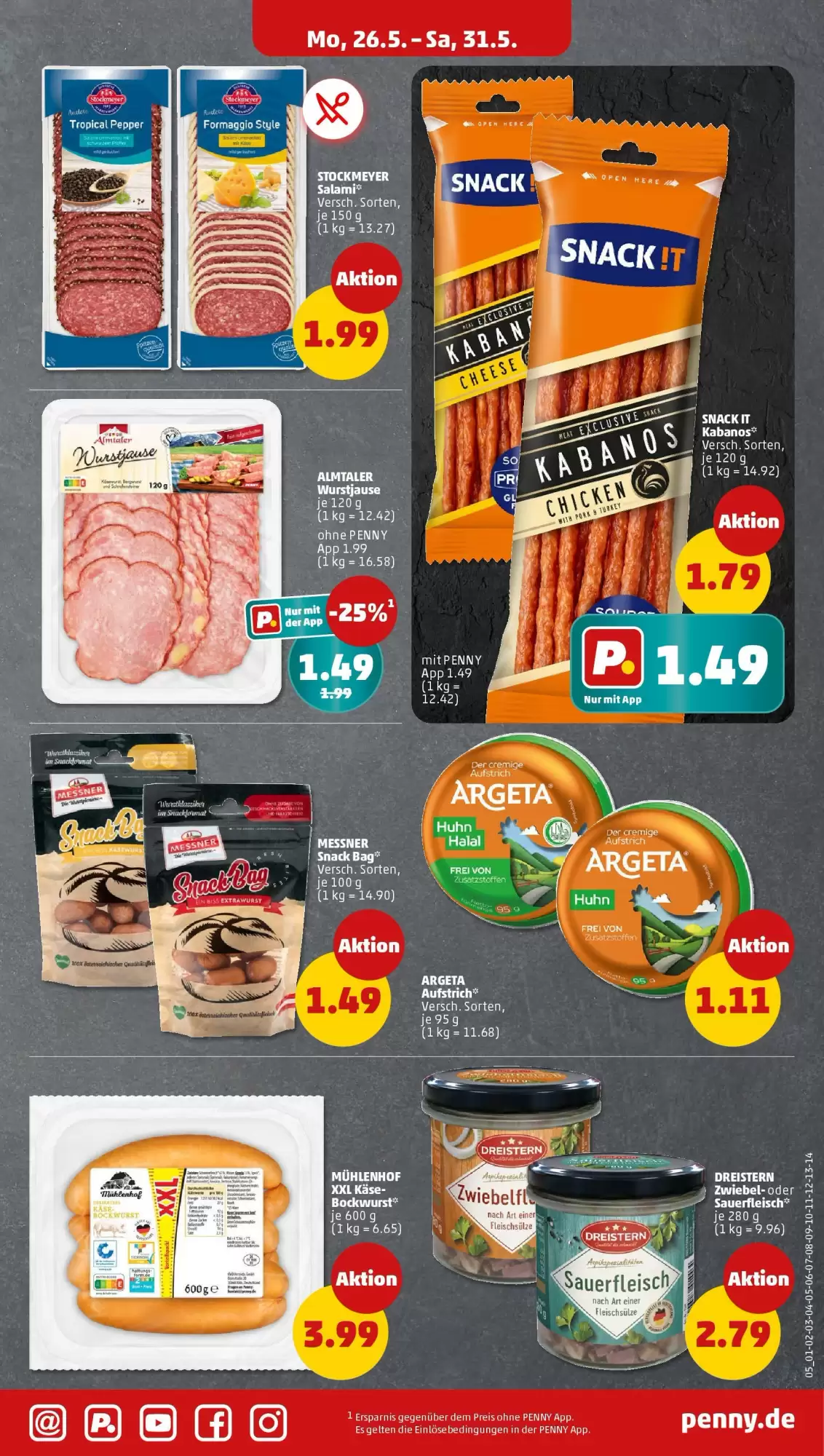 PENNY Prospekt woche 22 - 26-05-2025 ( ist gültig von 26-05-2025 bis 31-05-2025) | 5
