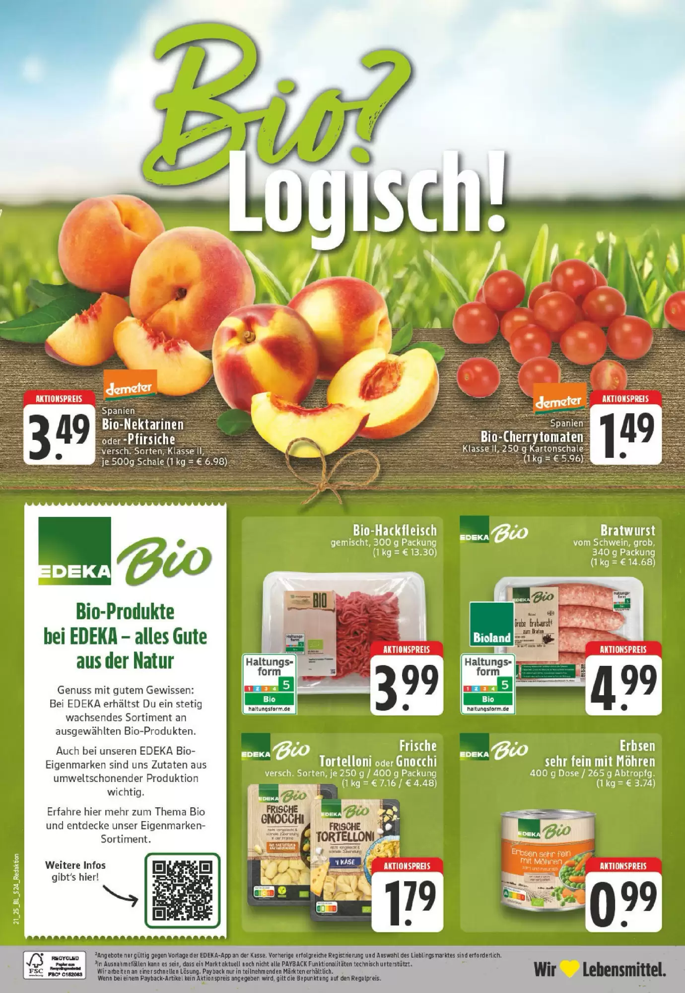 Edeka Prospekt woche 21 - 18-05-2025 ( ist gültig von 18-05-2025 bis 24-05-2025) | 24