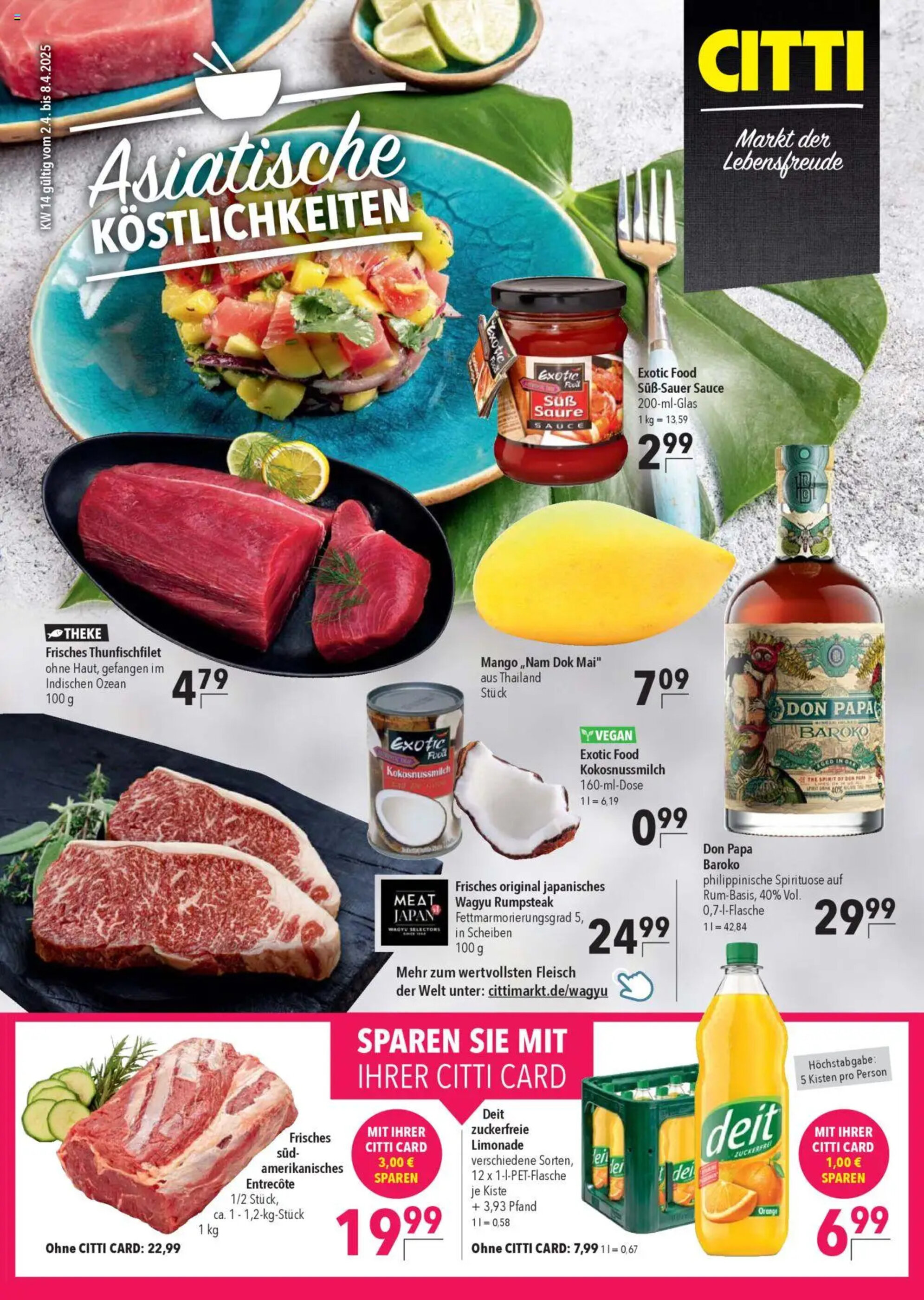 CITTI Markt Prospekt woche 14 - 02-04-2025