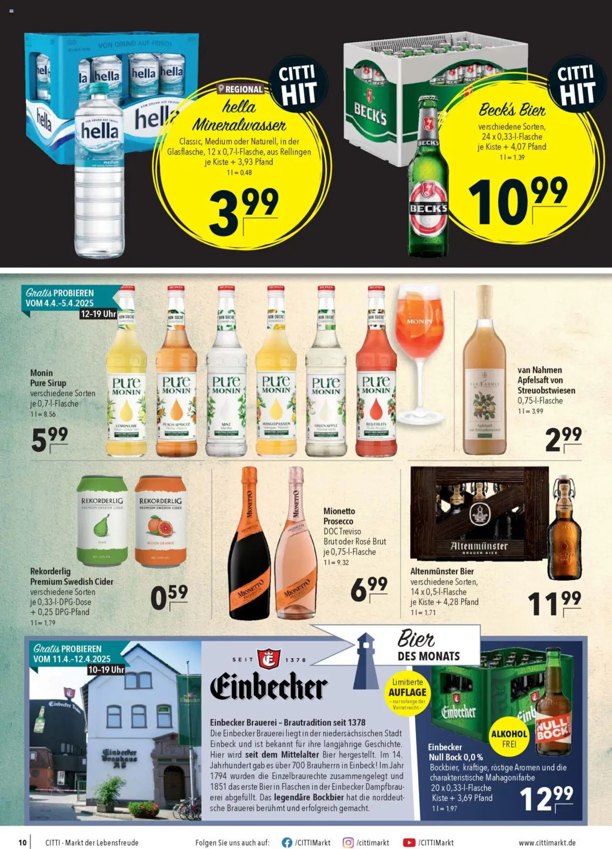 CITTI Markt Prospekt woche 14 - 02-04-2025