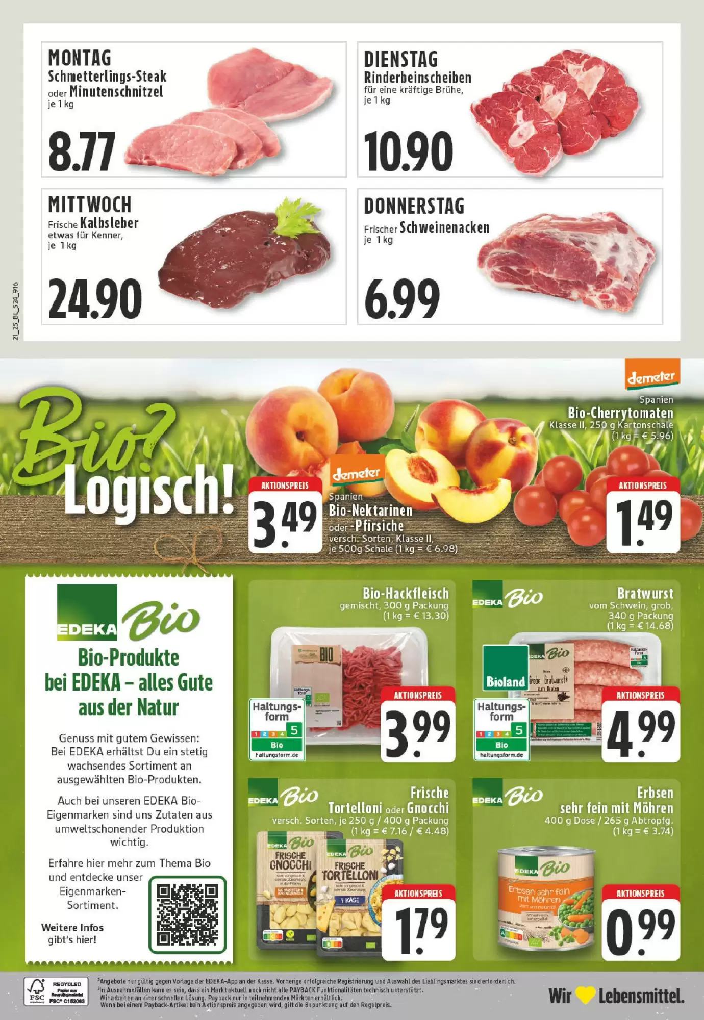 Edeka Prospekt woche 21 - 18-05-2025 ( ist gültig von 18-05-2025 bis 24-05-2025) | 24