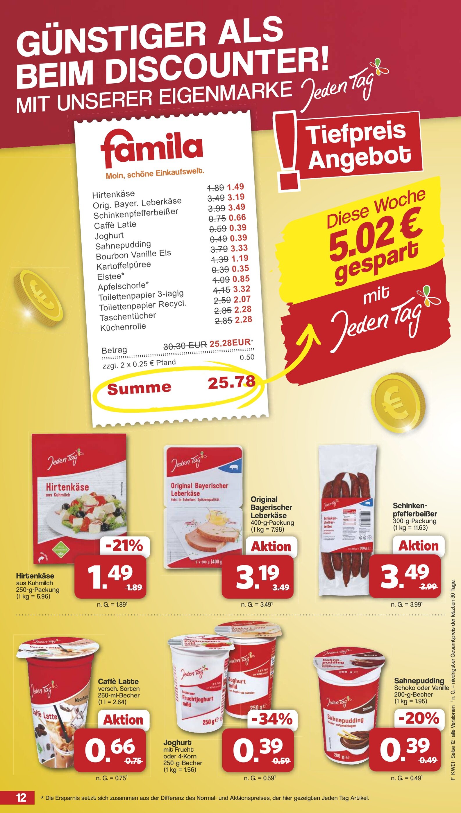 Famila Nord West Prospekt woche 1 - 30-12-2024