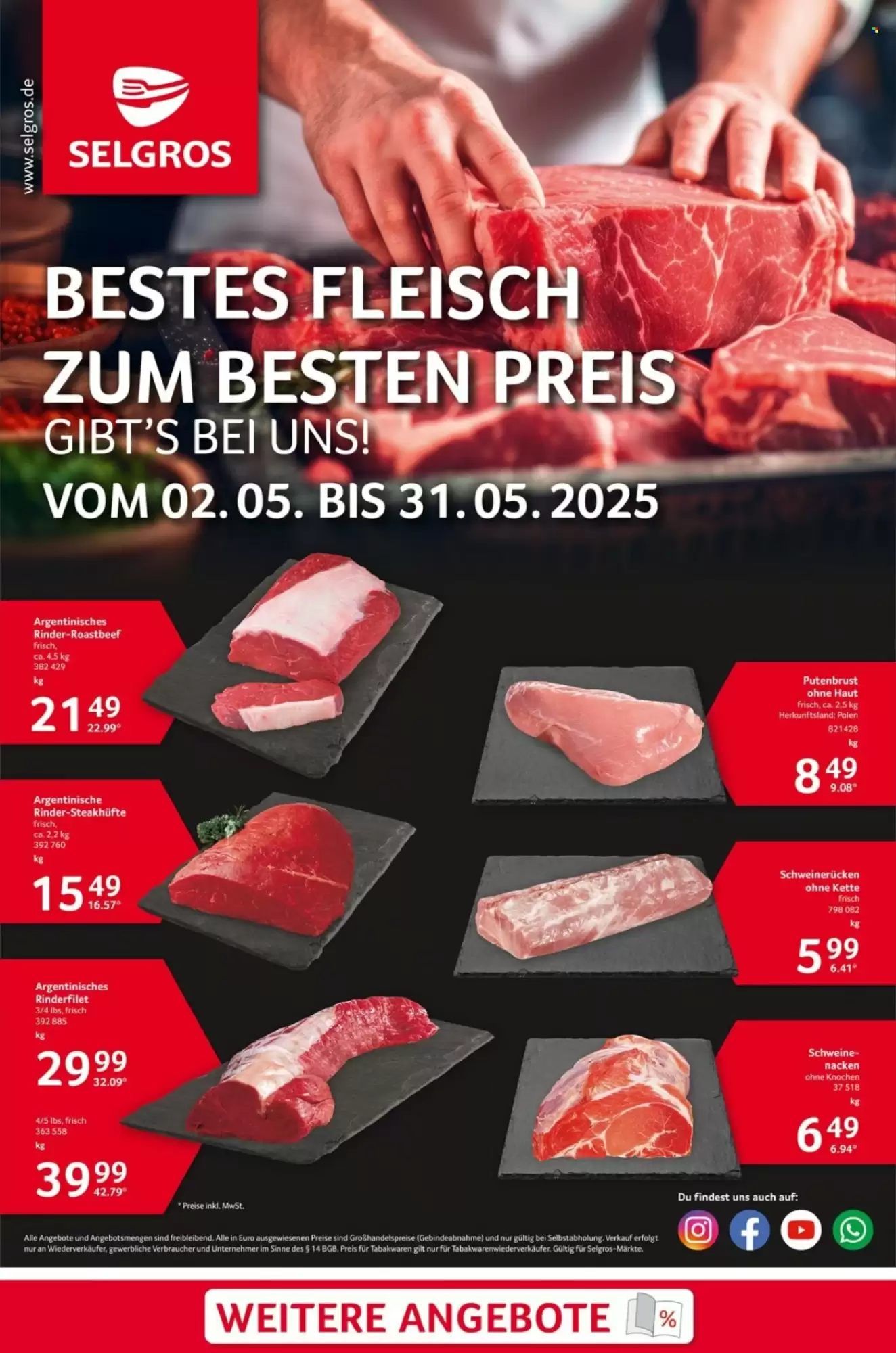 Selgros Prospekt - 02-05-2025 ( ist gültig von 02-05-2025 bis 31-05-2025) | 1