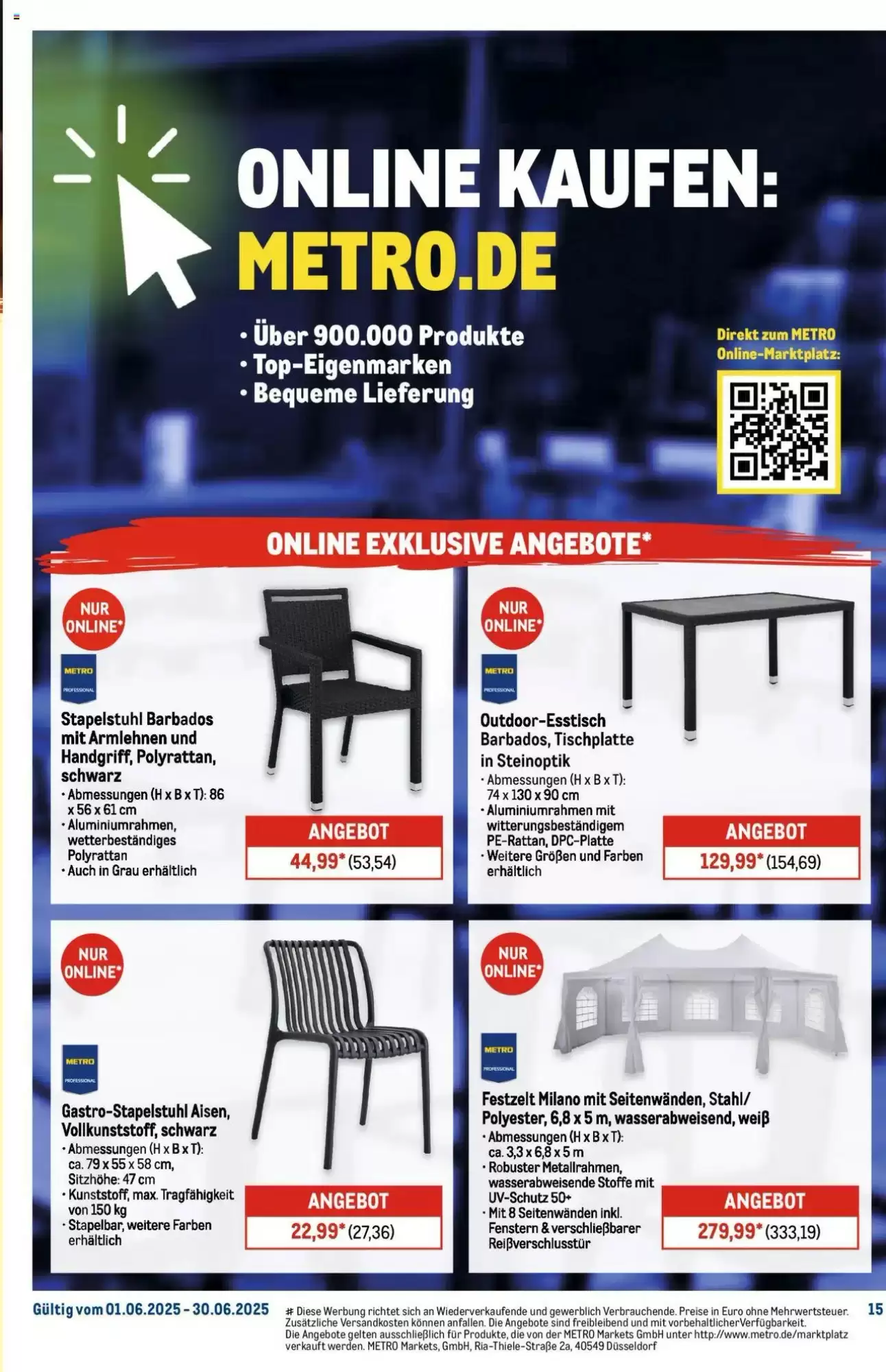 METRO Prospekt - 01-06-2025 ( ist gültig von 01-06-2025 bis 30-06-2025) | 15