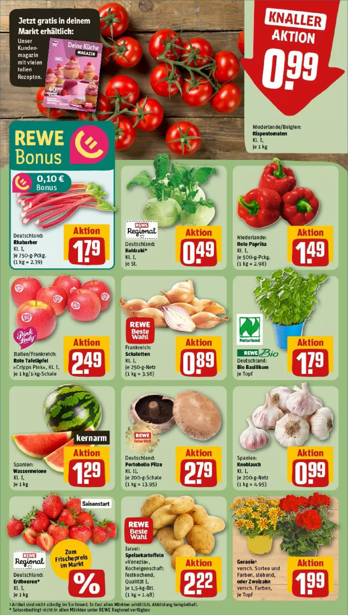 REWE Prospekt woche 21 - 19-05-2025 ( ist gültig von 19-05-2025 bis 25-05-2025) | 7
