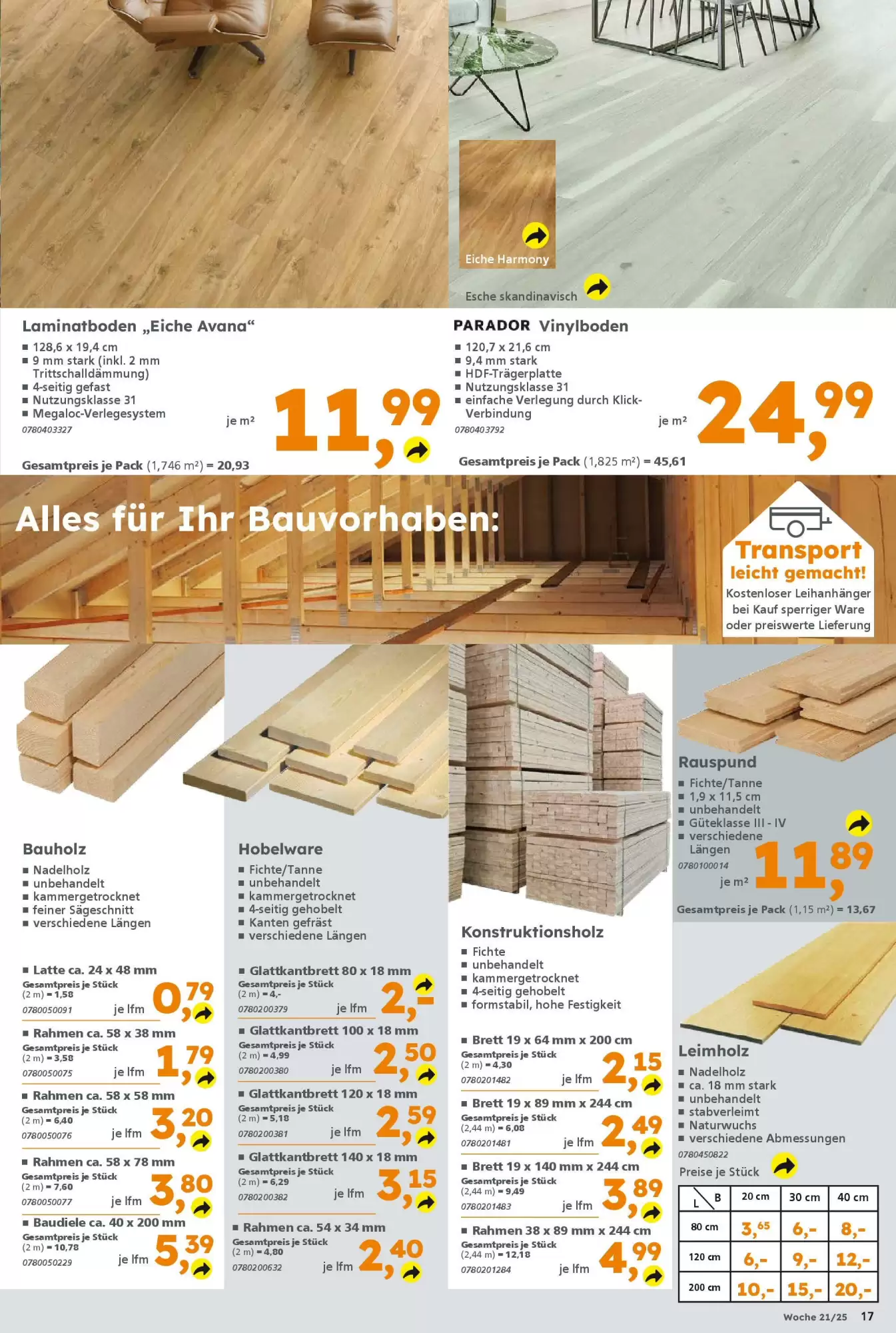 Globus Baumarkt Prospekt - 18-05-2025 ( ist gültig von 18-05-2025 bis 24-05-2025) | 17