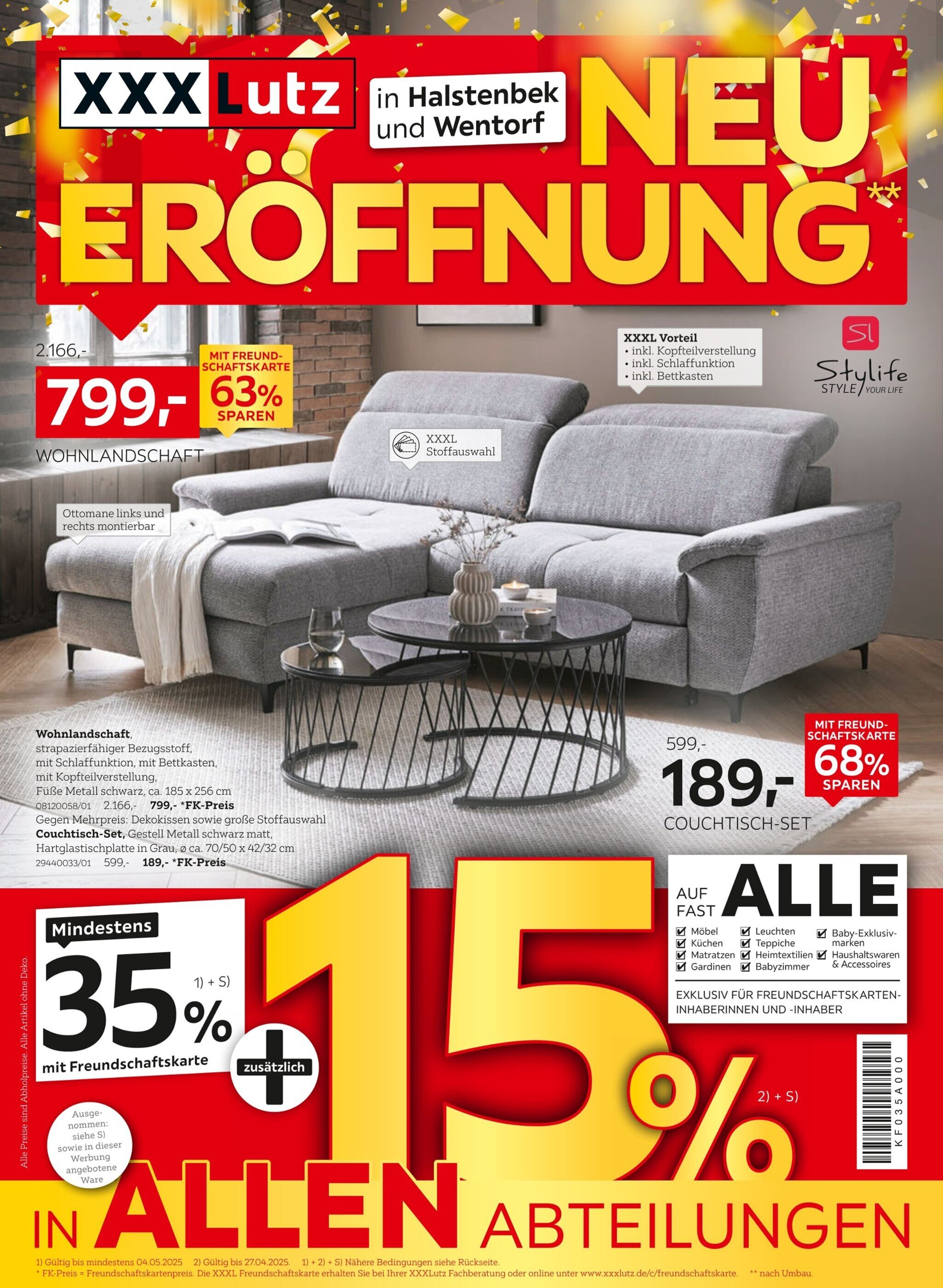 XXXLutz Prospekt woche 17 - 21-04-2025