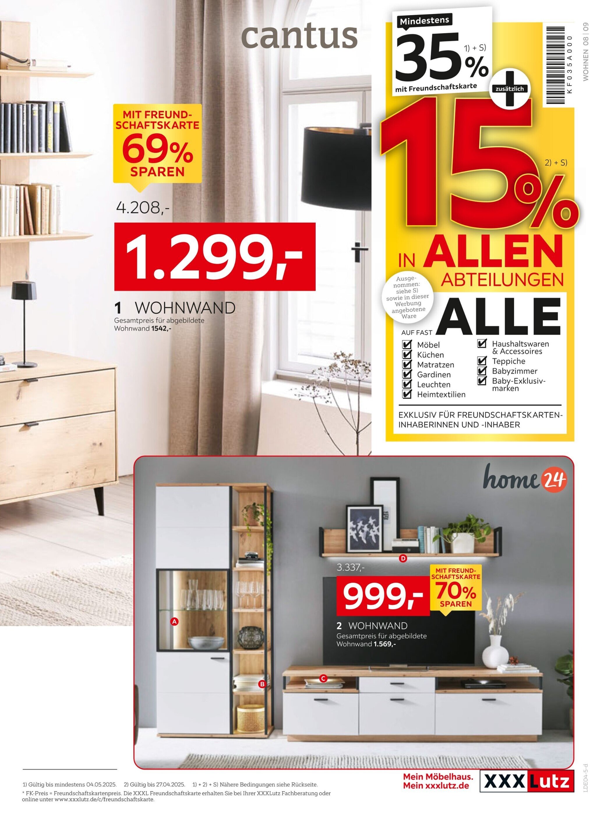 XXXLutz Prospekt woche 17 - 21-04-2025