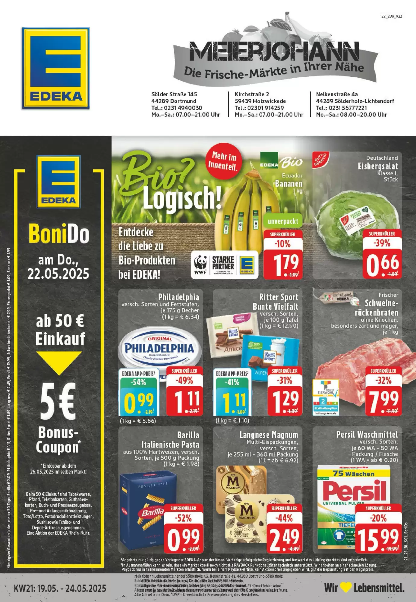 Edeka Prospekt woche 21 - 18-05-2025 ( ist gültig von 18-05-2025 bis 24-05-2025) | 1