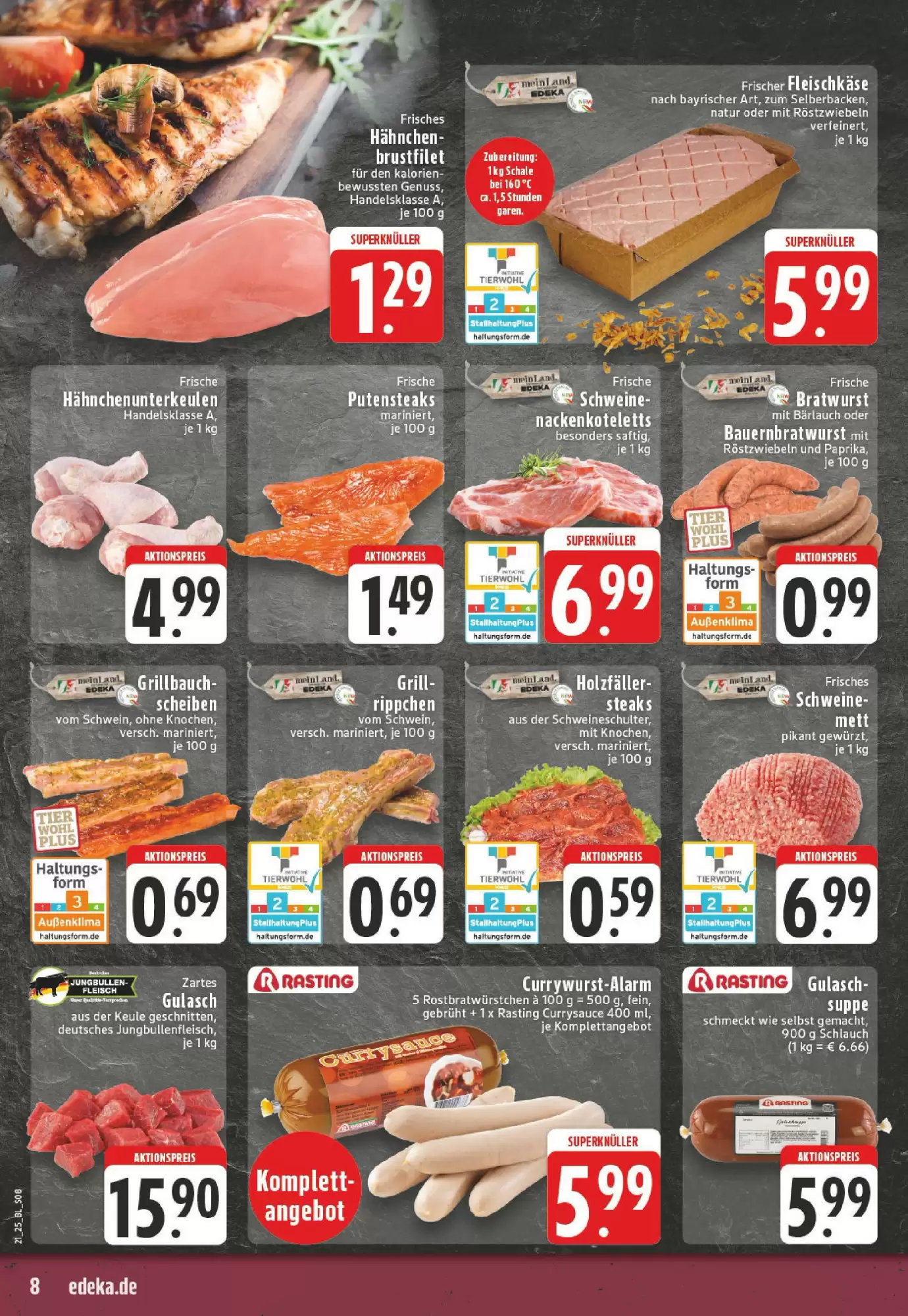 Edeka Prospekt woche 21 - 18-05-2025 ( ist gültig von 18-05-2025 bis 24-05-2025) | 8