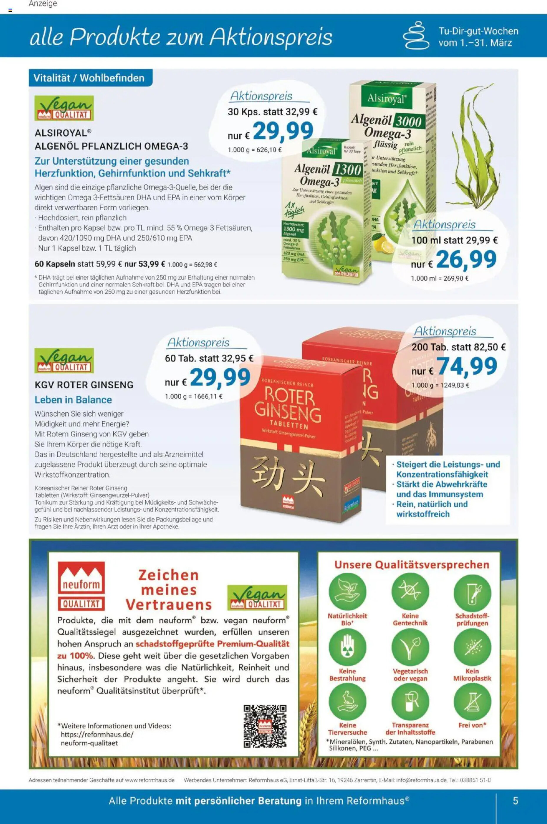 Reformhaus Bacher Prospekt - 01-03-2025