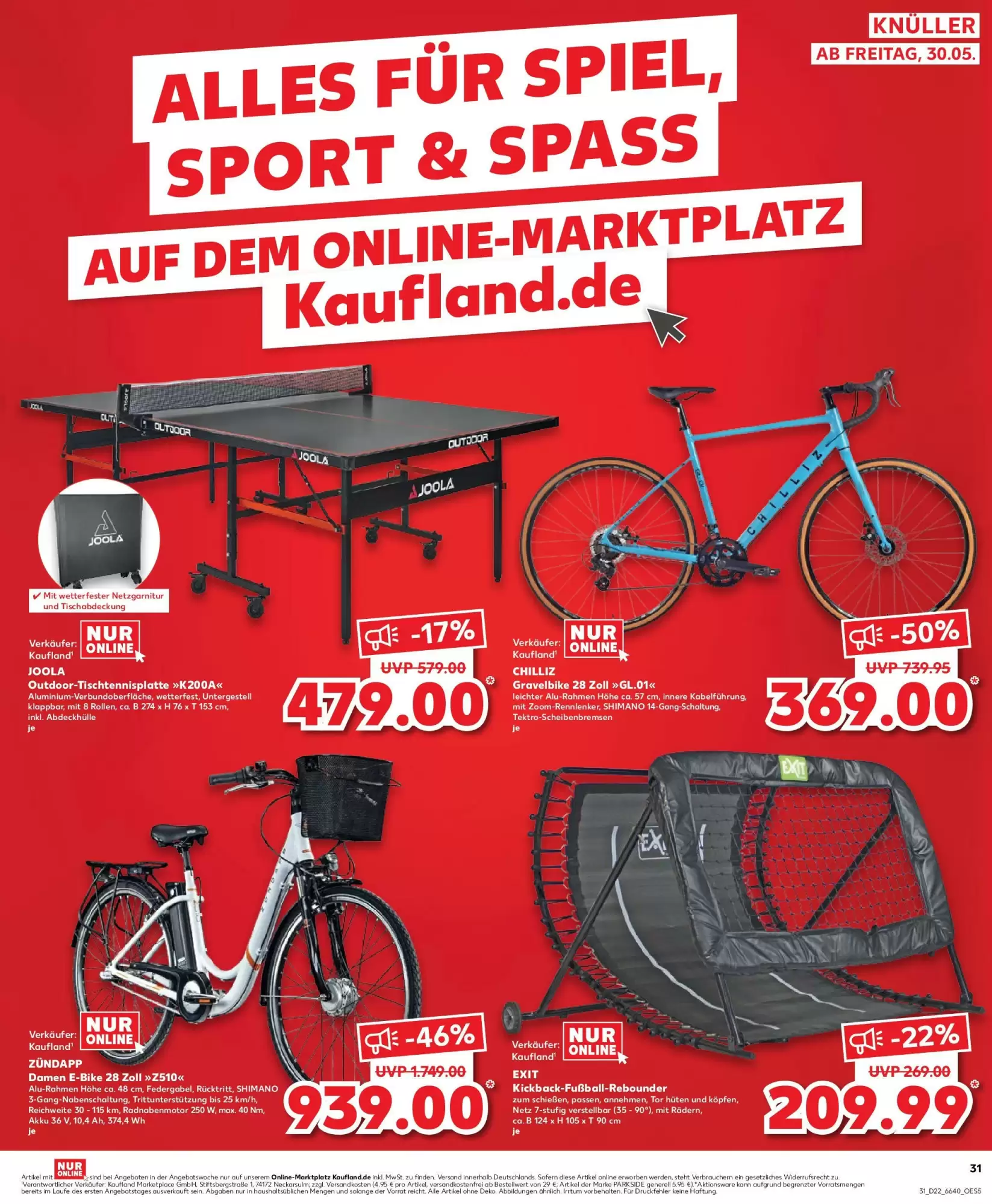 Kaufland Prospekt woche 22 - 29-05-2025 ( ist gültig von 29-05-2025 bis 04-06-2025) | 31